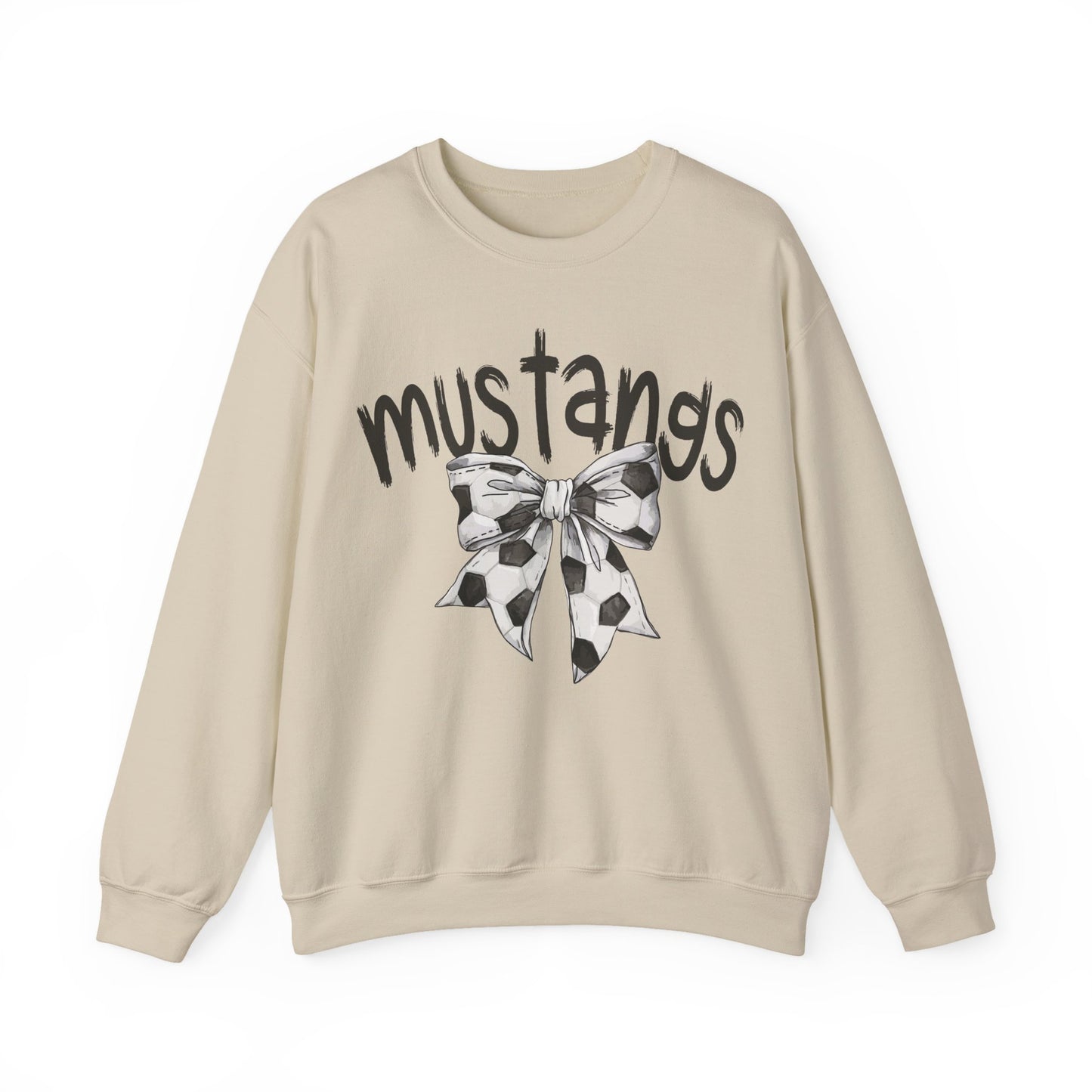 Allen East Mustangs Soccer Crewneck Sweatshirt