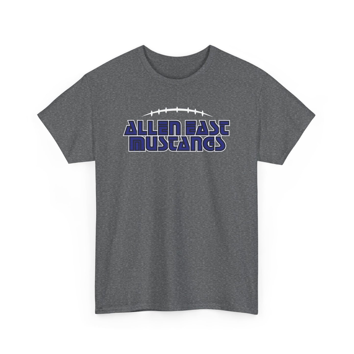 Allen East Mustangs Football Heavy Cotton T-shirt