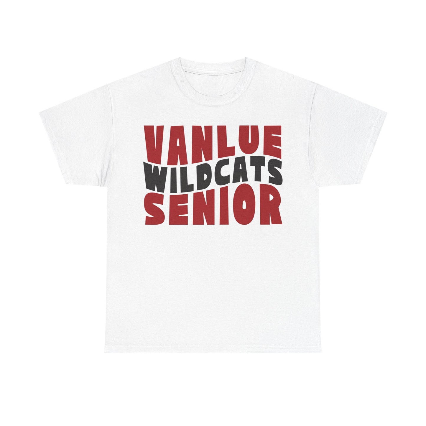 Vanlue Wildcats Senior Heavy Cotton T-shirt