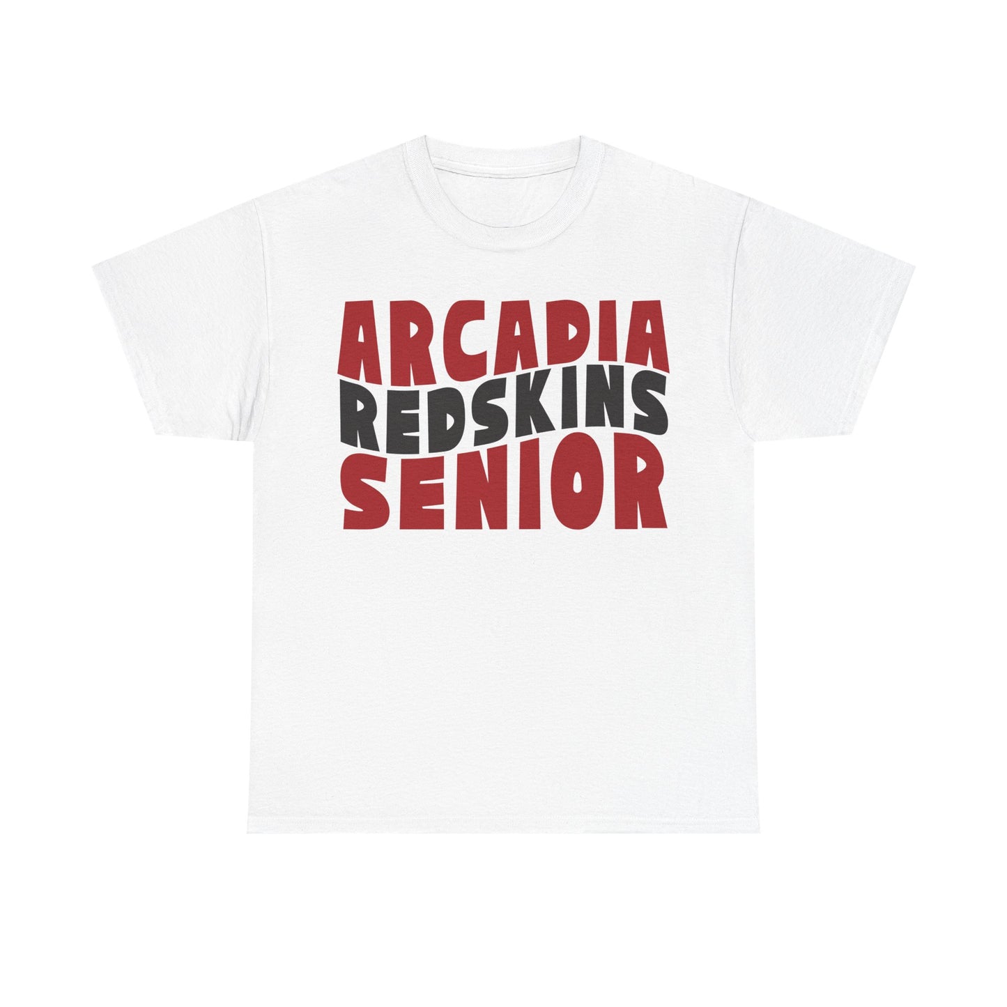 Arcadia Redskins Senior Heavy Cotton T-shirt