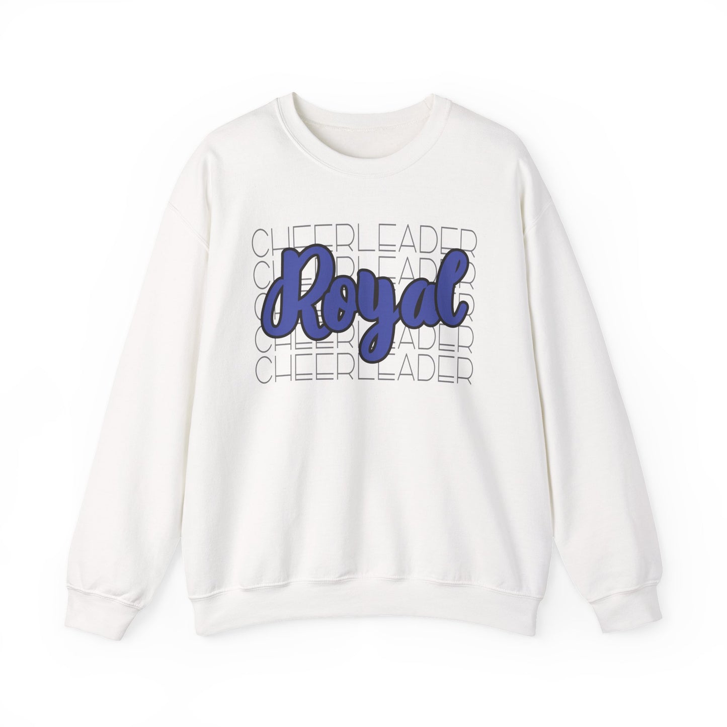 Elmwood Royals Cheerleader Crewneck Sweatshirt