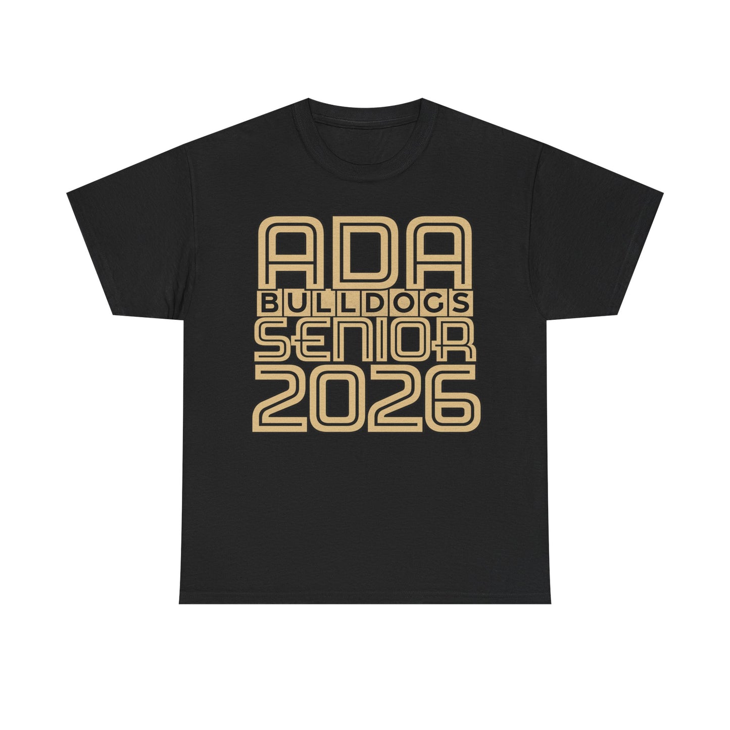 Ada Bulldogs Senior 2026l Heavy Cotton T-shirt