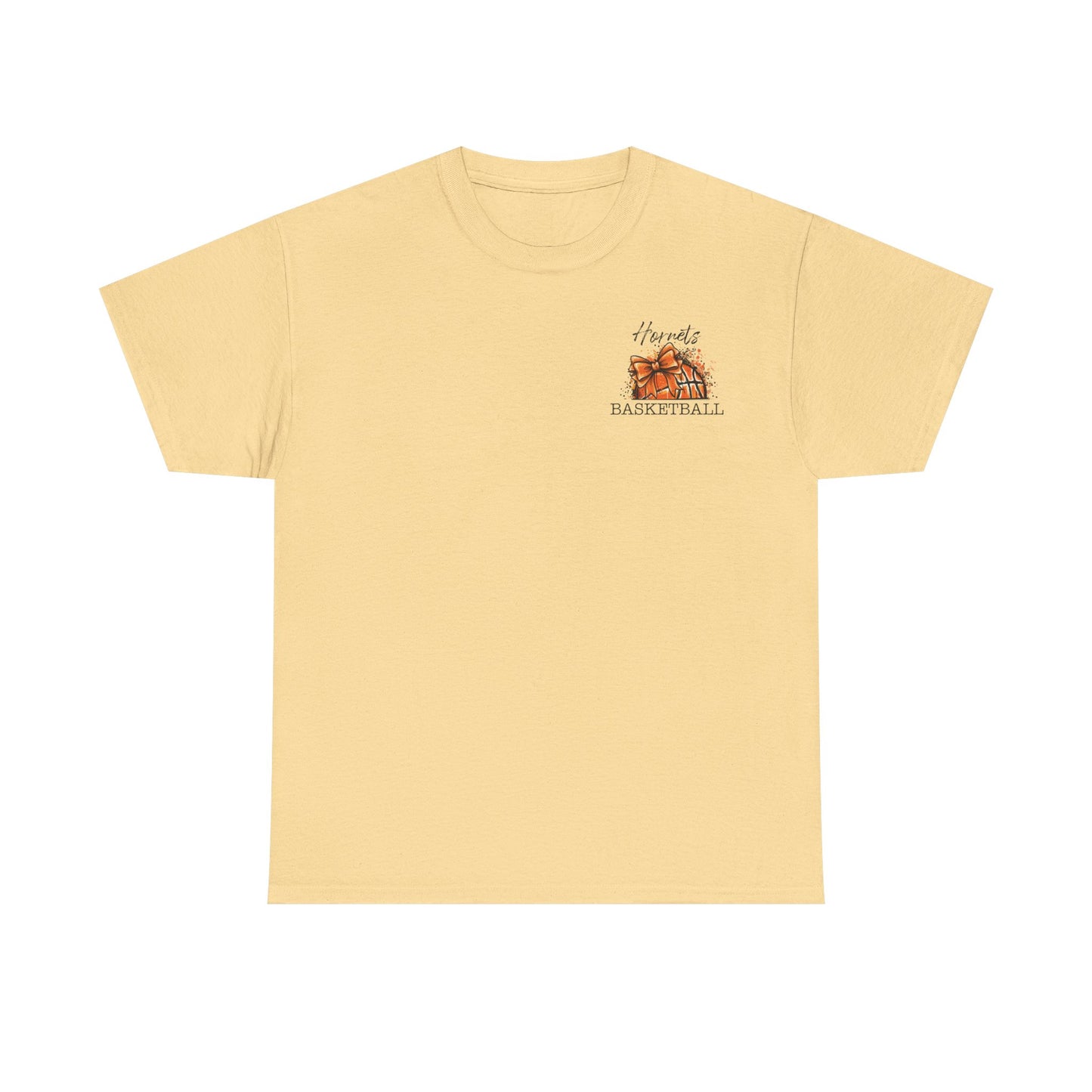 Cory-Rawson Hornets Basketball Heavy Cotton T-shirt