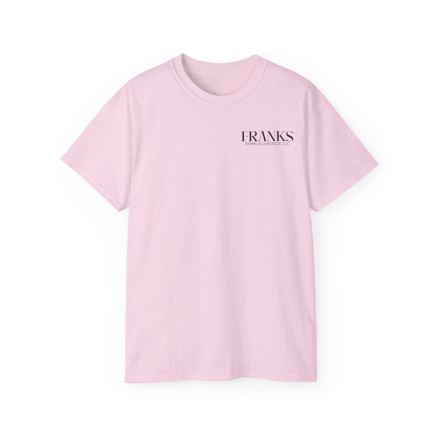 Franks Farms & Livestock Print Extra Heavy Cotton T-Shirt (ADULT)