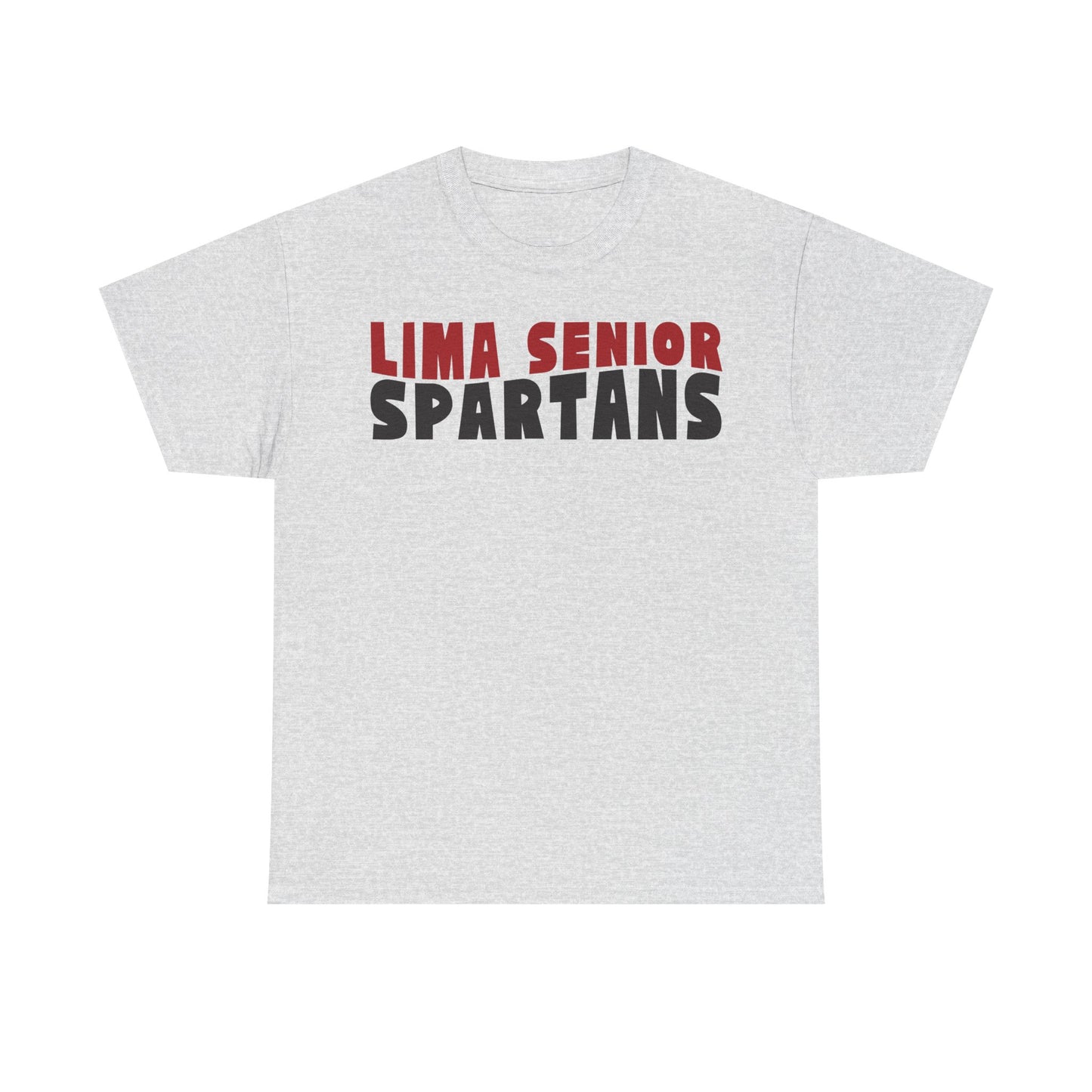 Lima Senior Spartans  Heavy Cotton T-shirt