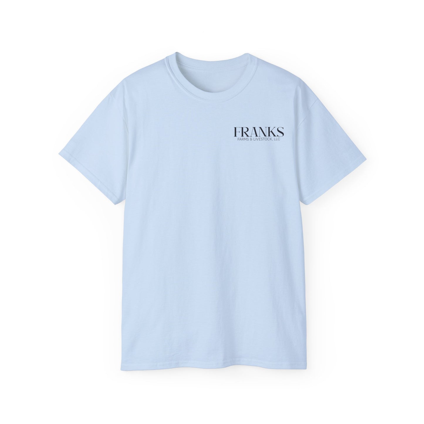Franks Farms & Livestock Print Extra Heavy Cotton T-Shirt (ADULT)