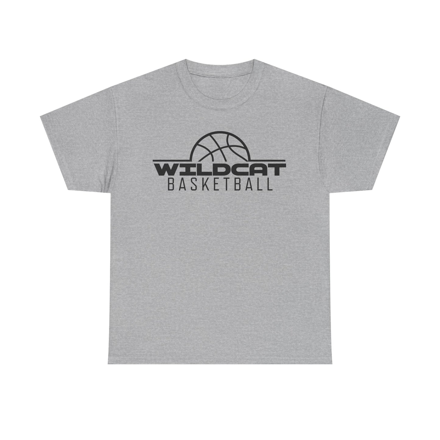 Vanlue Wildcats Basketball Heavy Cotton T-shirt