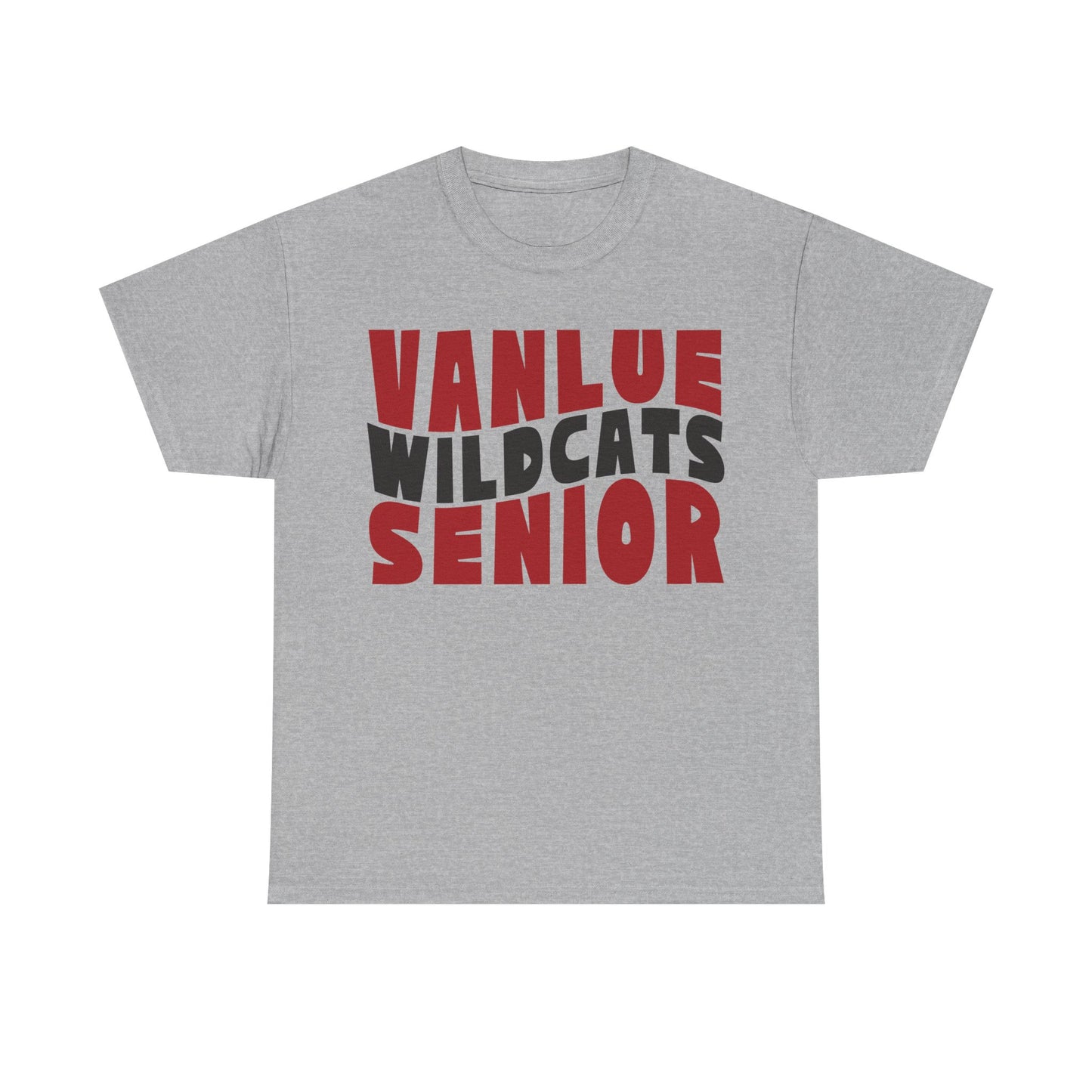 Vanlue Wildcats Senior Heavy Cotton T-shirt