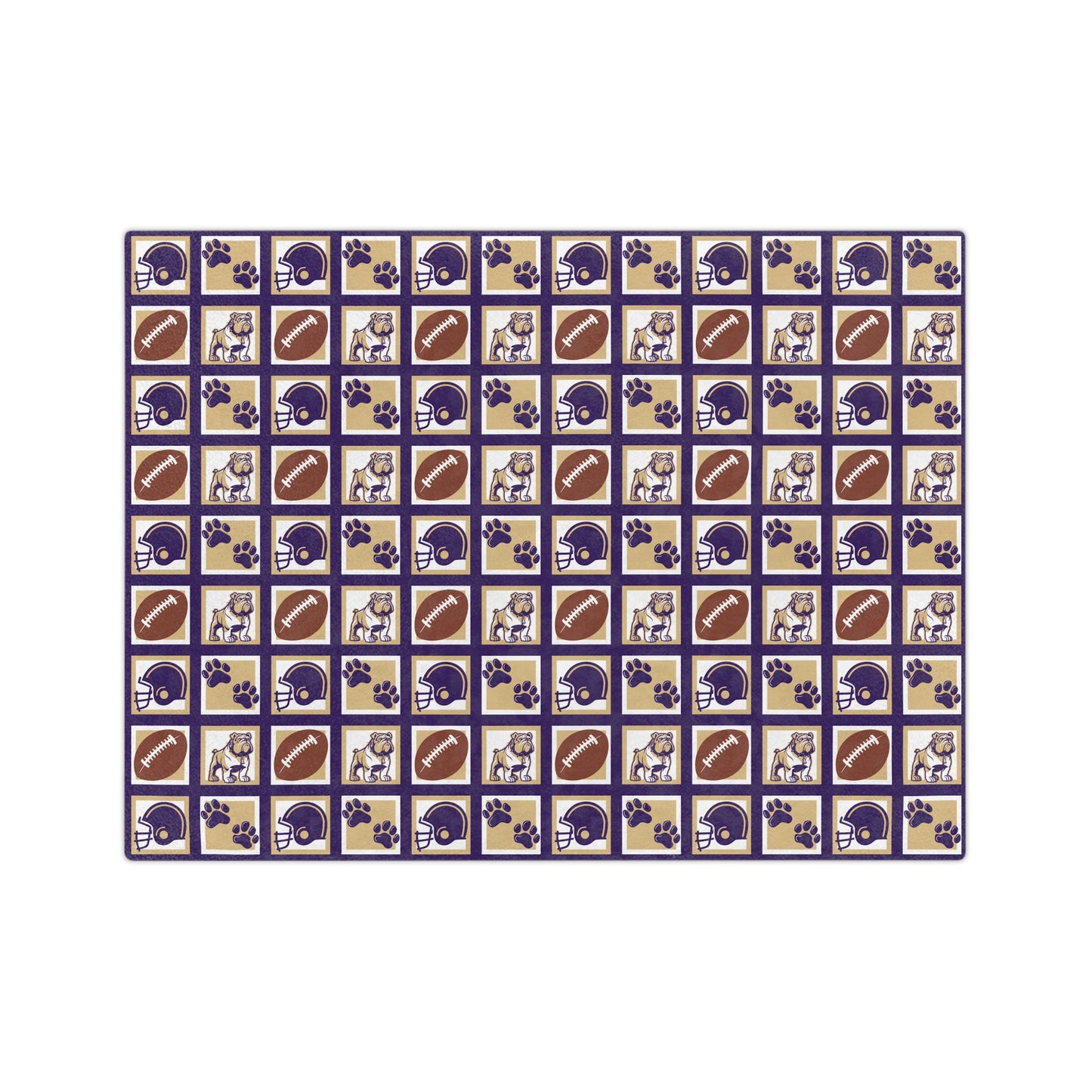 Ada Bulldogs Fleece Blanket