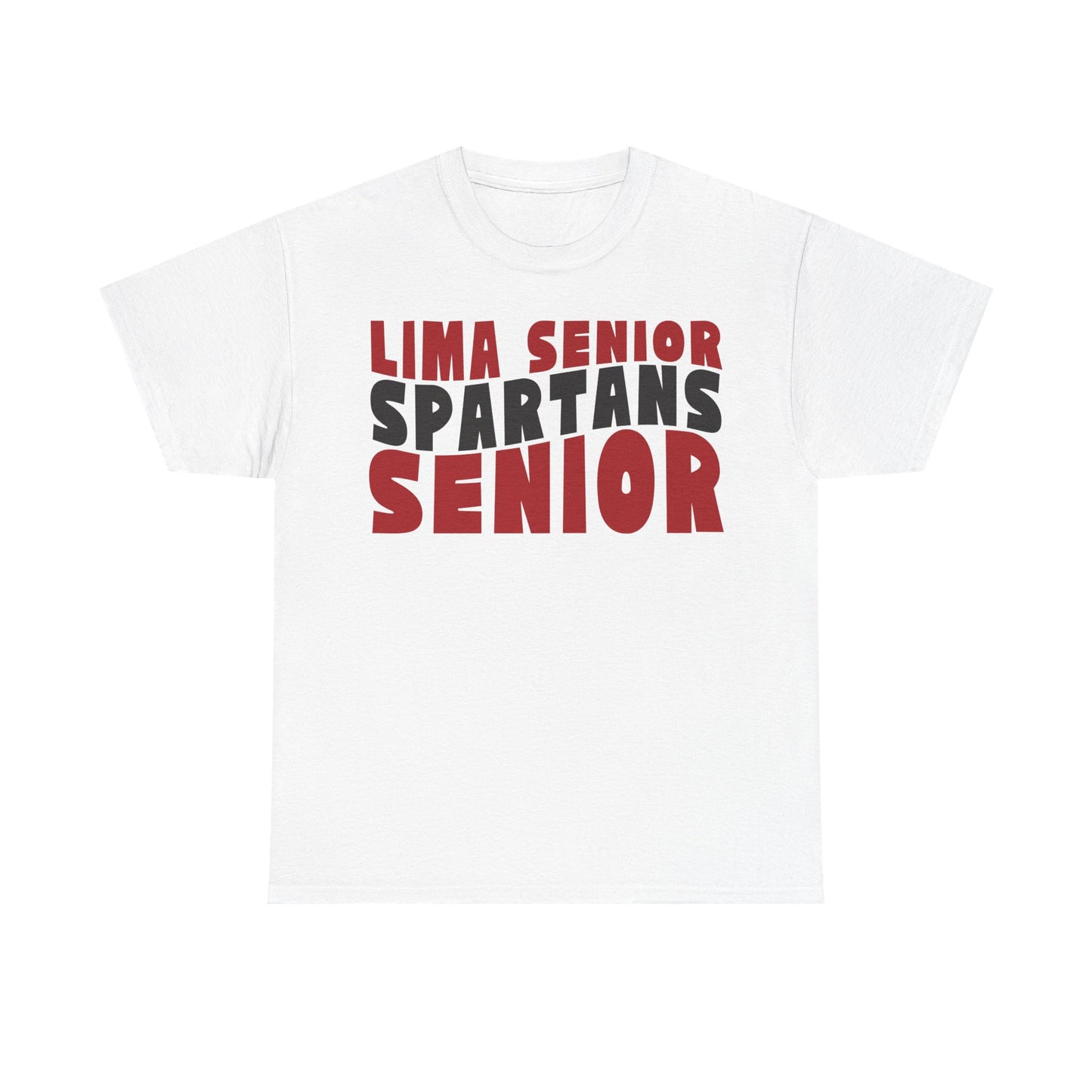 Lima Senior Spartans Senior Heavy Cotton T-shirt