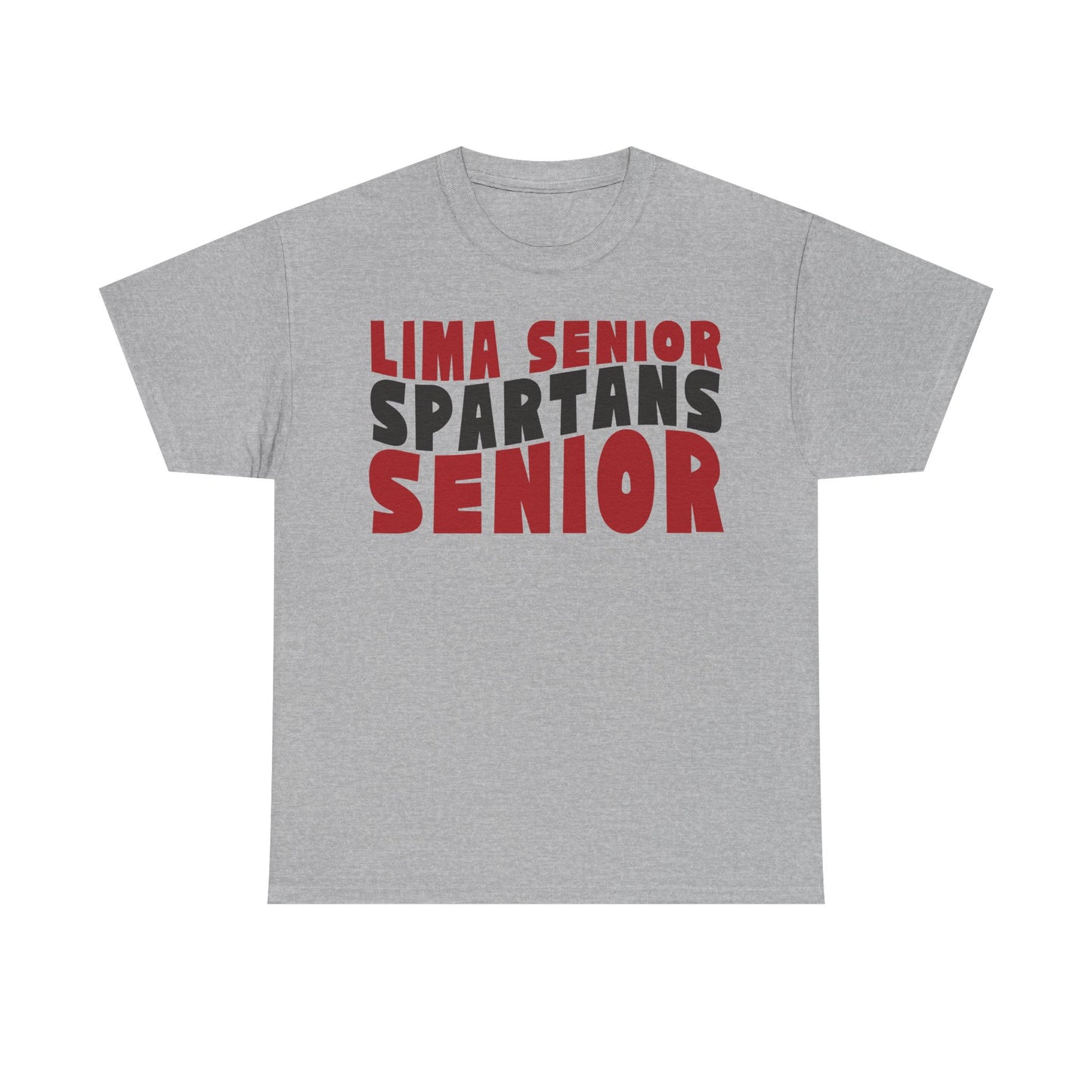 Lima Senior Spartans Senior Heavy Cotton T-shirt