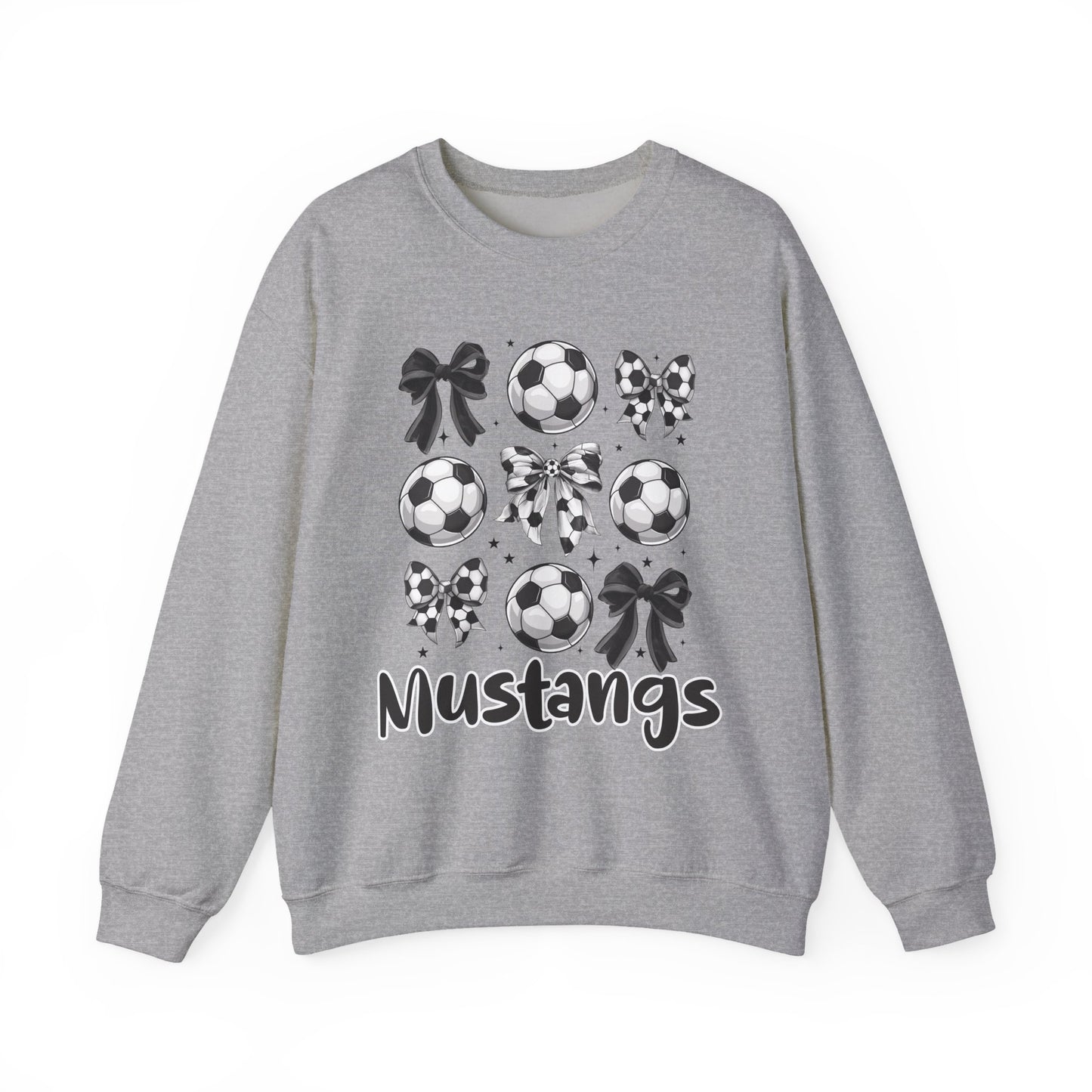 Allen East Mustangs Soccer Crewneck Sweatshirt