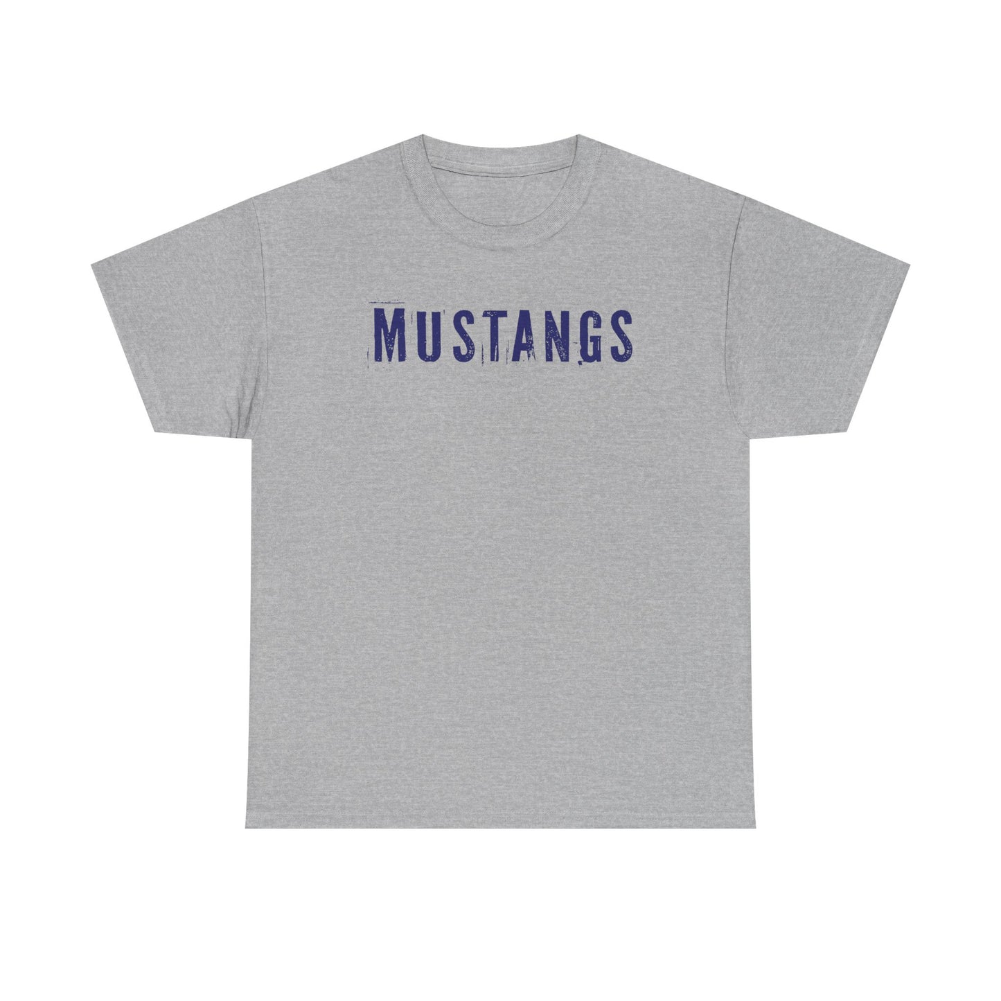 Allen East Mustangs Heavy Cotton T-shirt