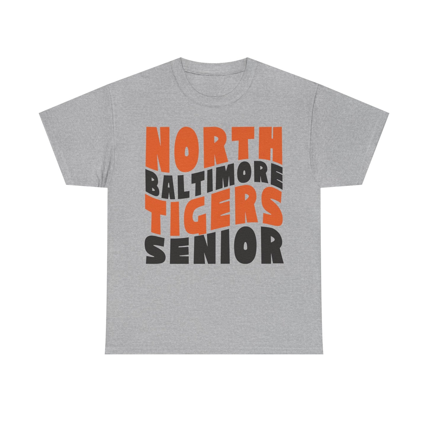 North Baltimore Tigers Senior Heavy Cotton T-shirt
