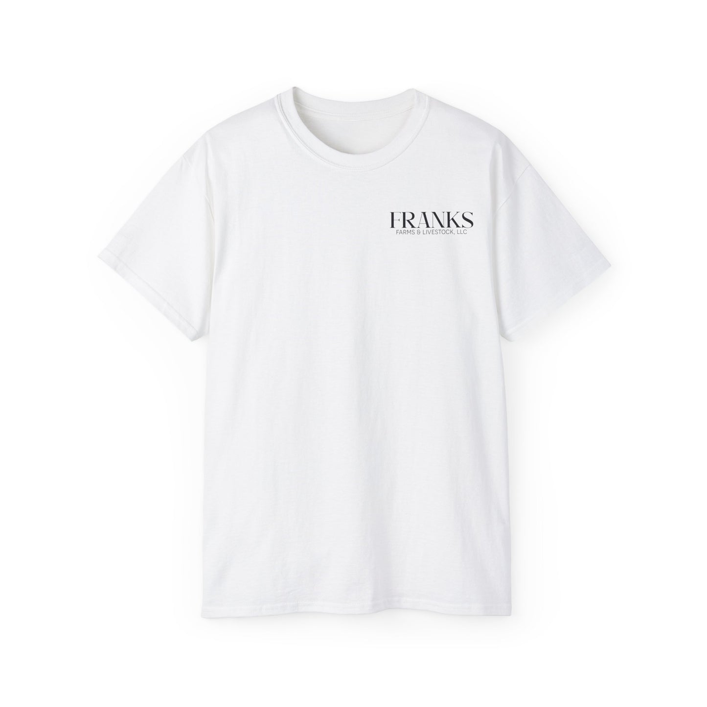 Franks Farms & Livestock Print Extra Heavy Cotton T-Shirt (ADULT)