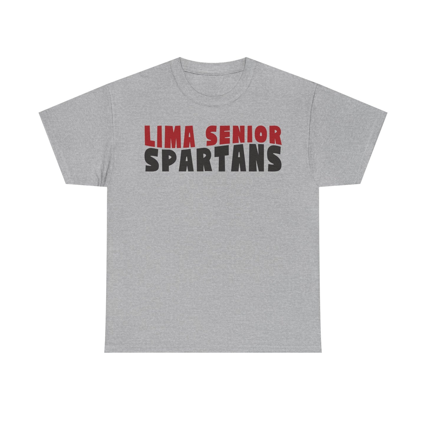Lima Senior Spartans  Heavy Cotton T-shirt