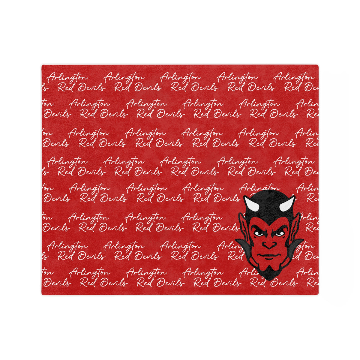 Arlington Red Devils Blanket