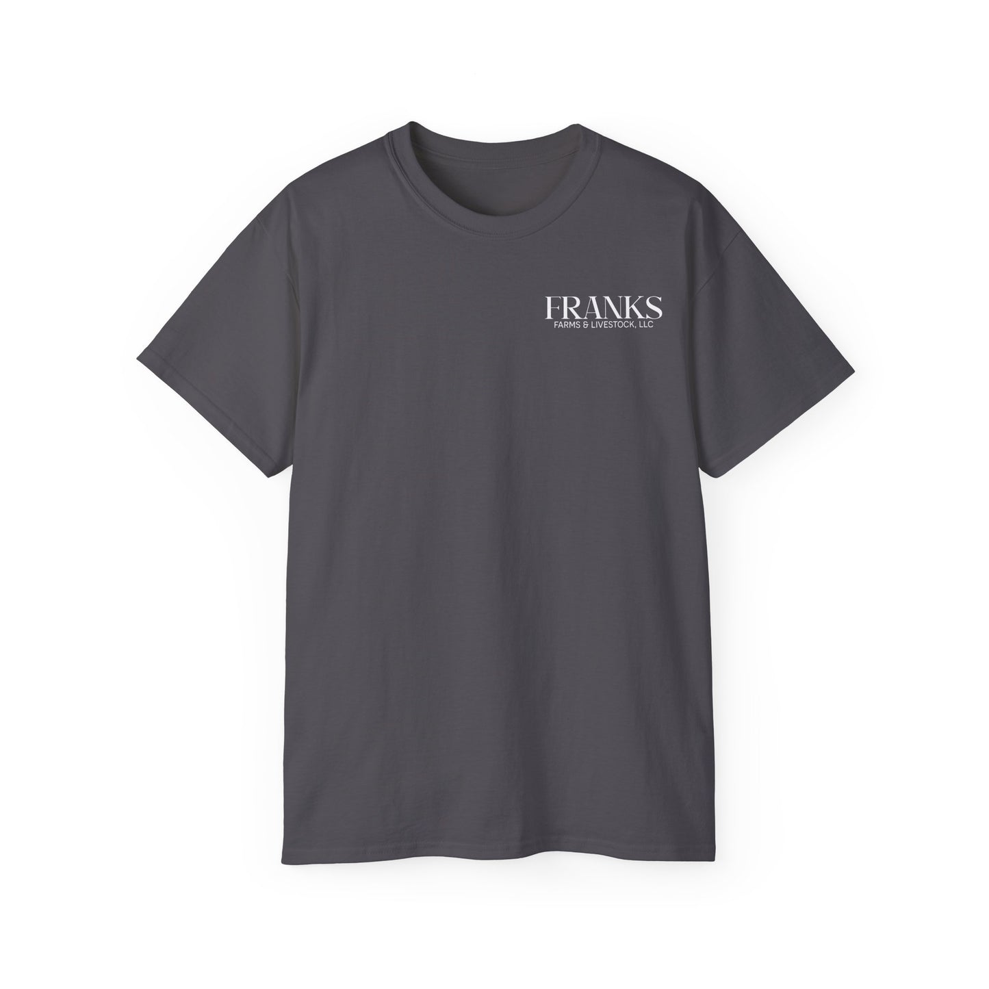 Franks Farms & Livestock Print Extra Heavy Cotton T-Shirt (ADULT)