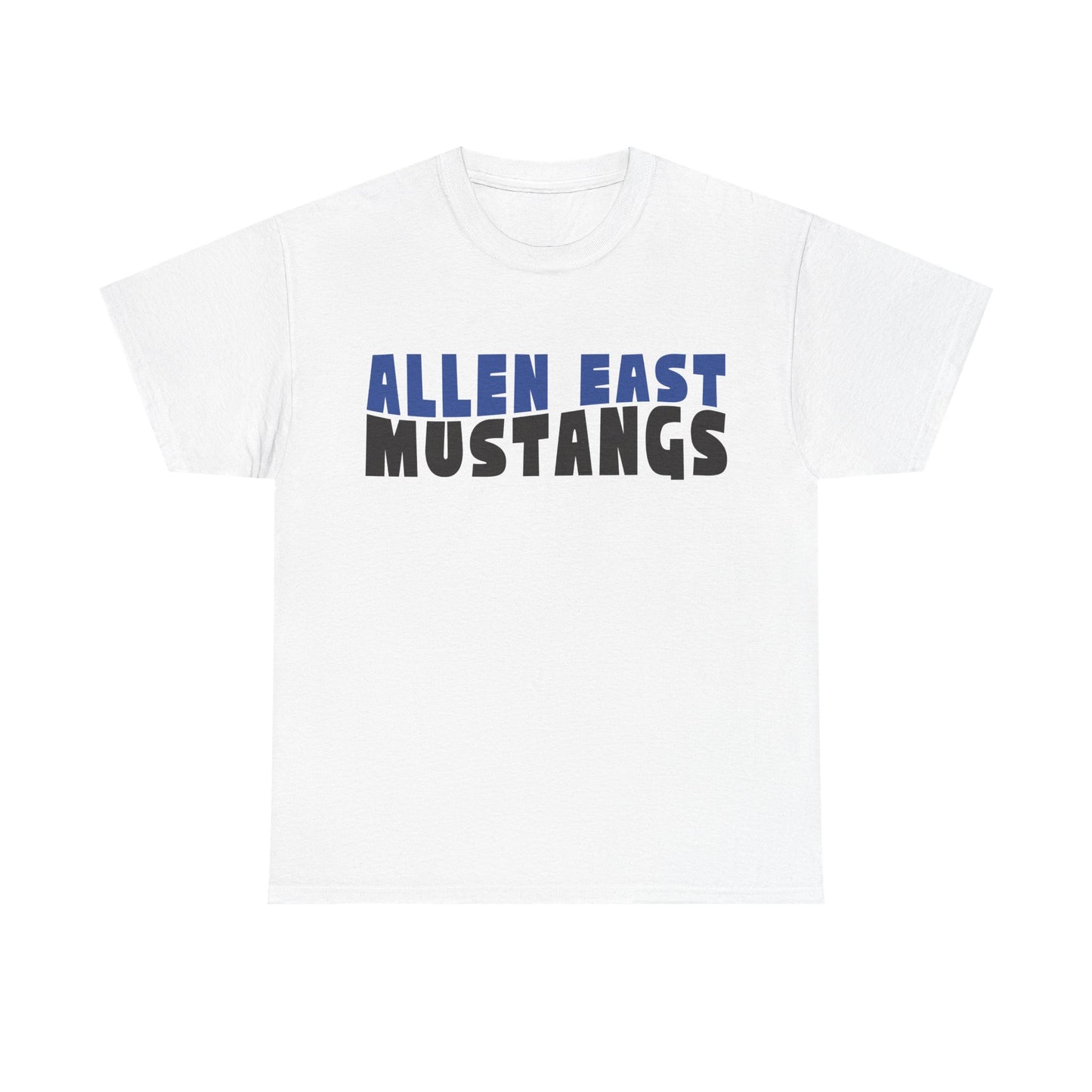 Allen East Mustangs Heavy Cotton T-shirt