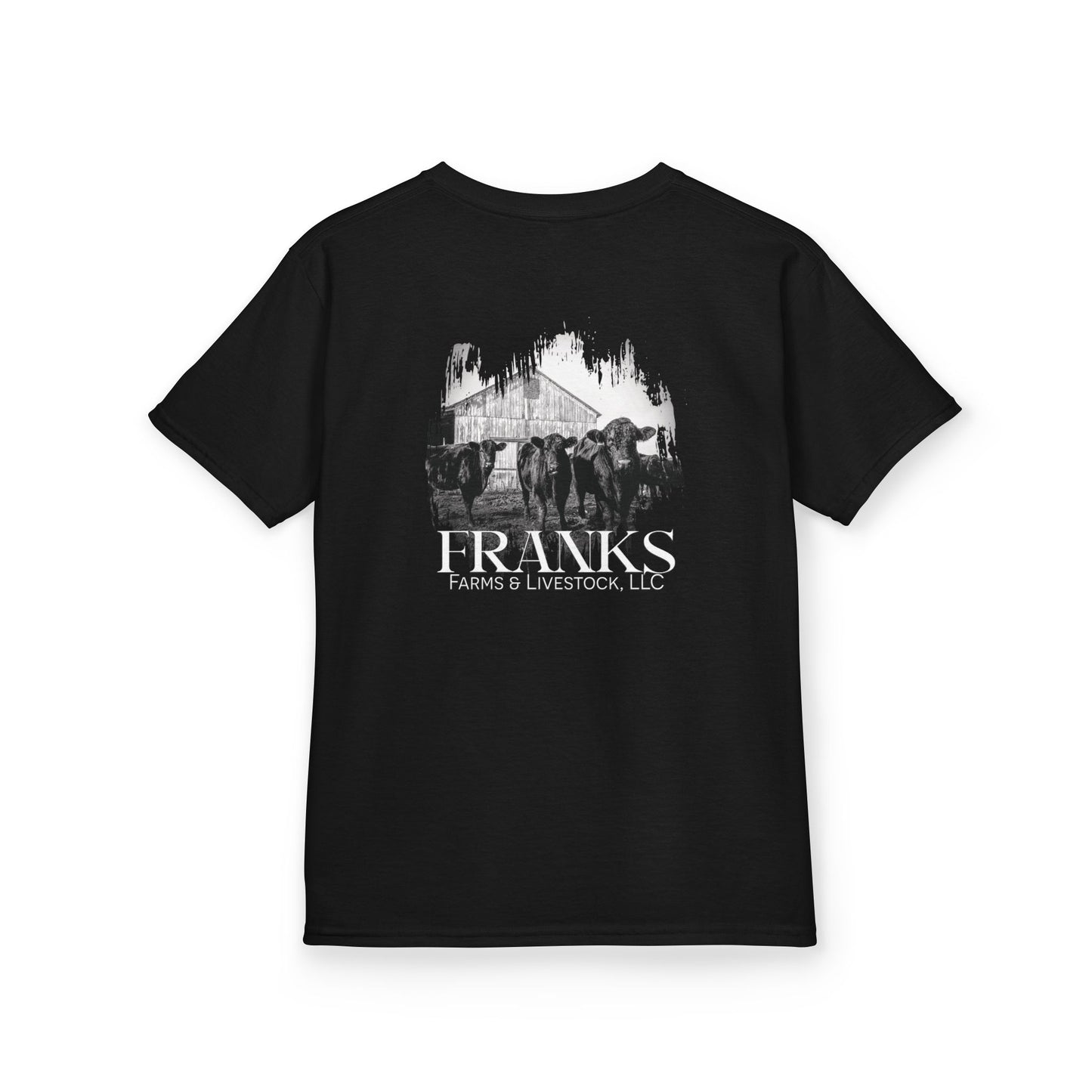 Front and Back Heavy Cotton T-Shirt (YOUTH)