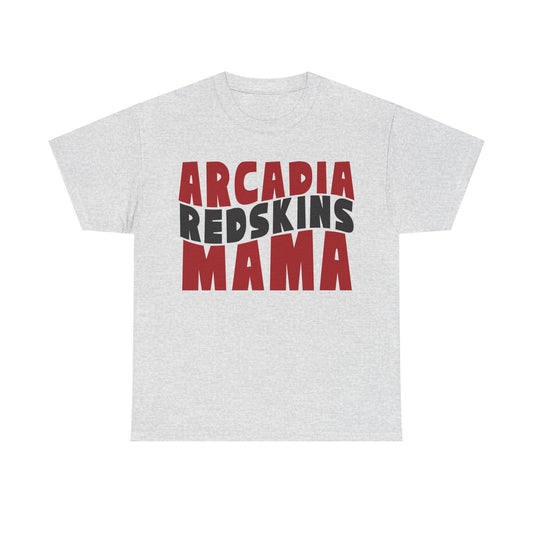 Arcadia Redskins Mama Heavy Cotton T-shirt