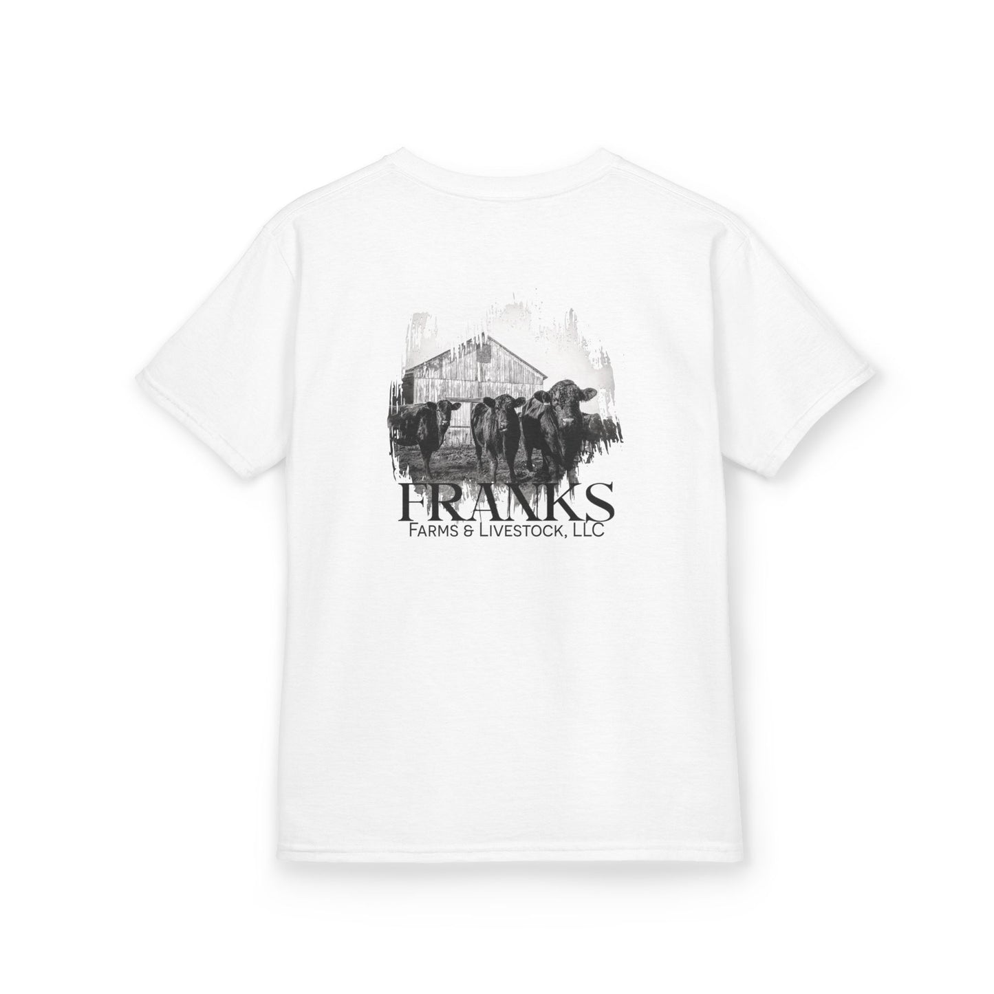 Front and Back Heavy Cotton T-Shirt (YOUTH)
