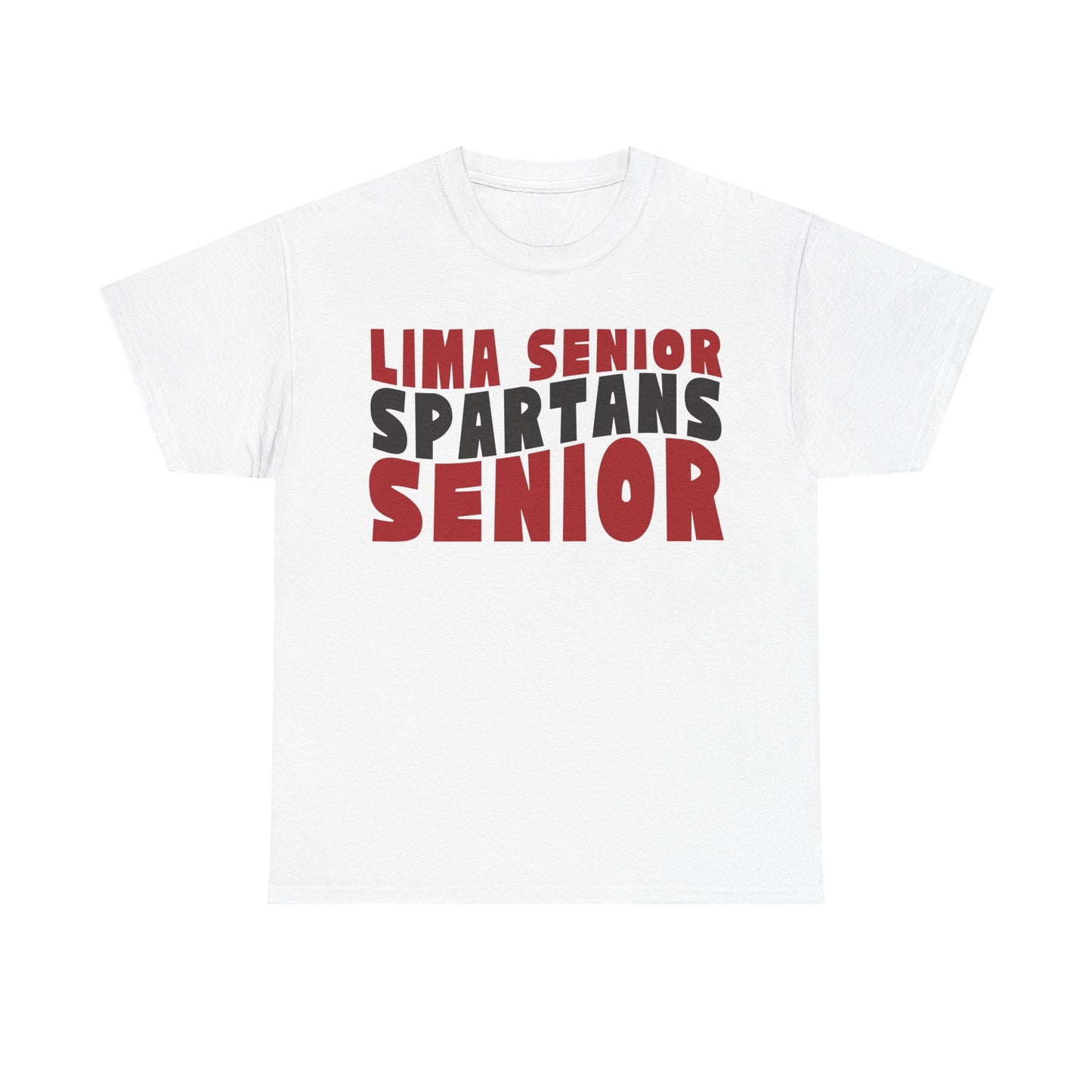 Lima Senior Spartans Senior Heavy Cotton T-shirt
