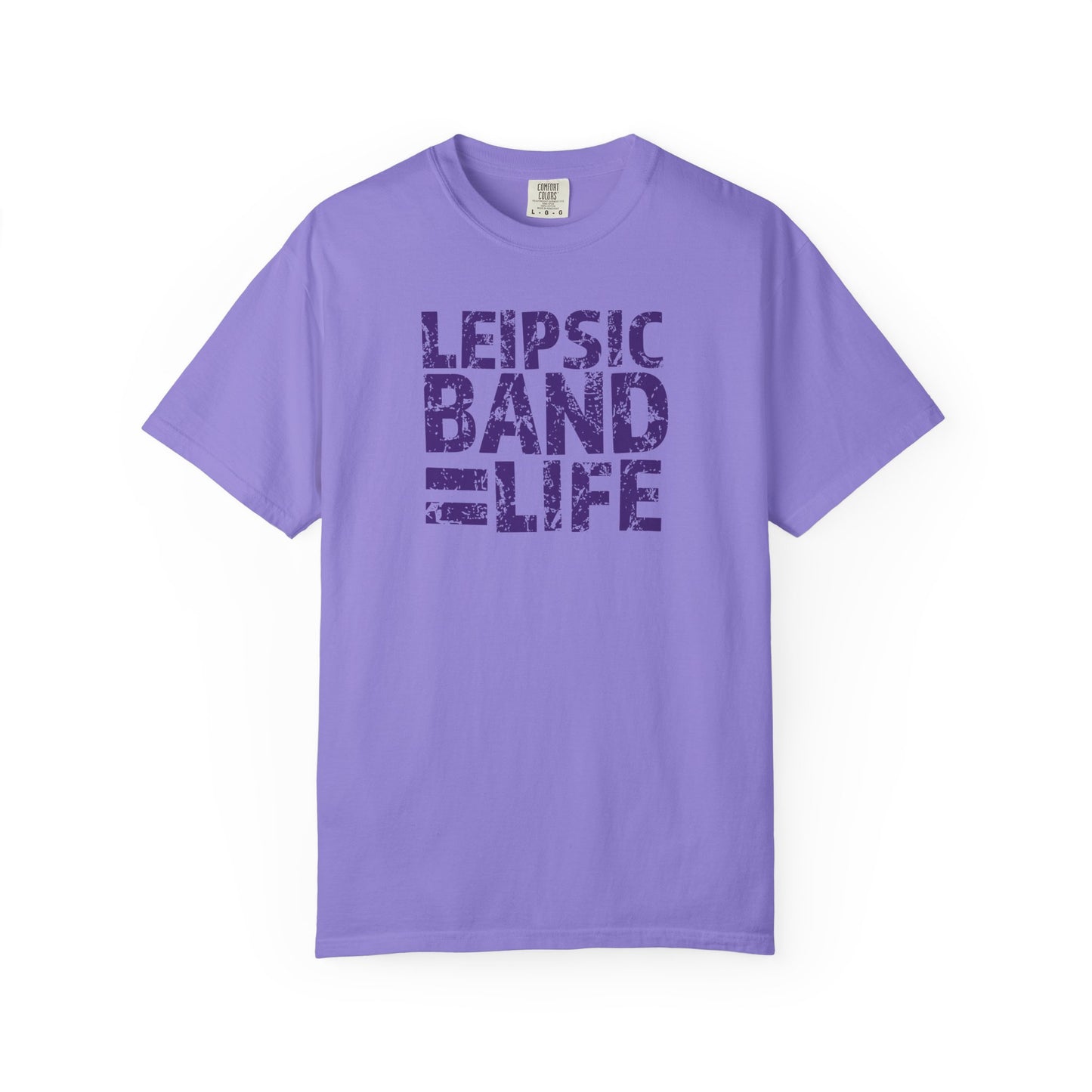 Leipsic Vikings Band Comfort Colors T-Shirt