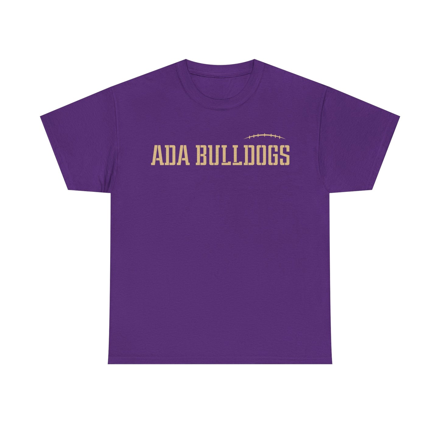 Ada Bulldogs Football Heavy Cotton T-shirt