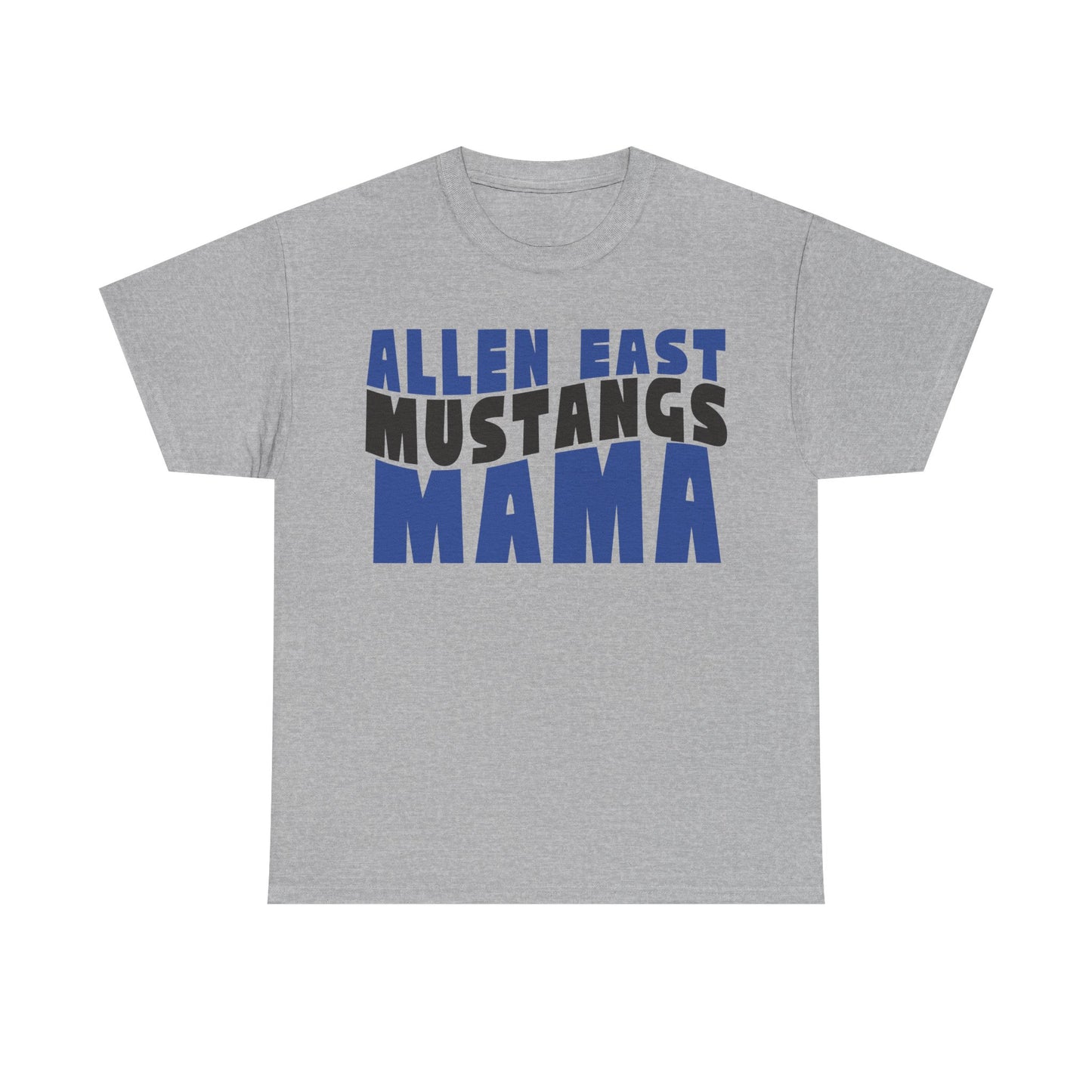 Allen East Mustangs Mama Heavy Cotton T-shirt