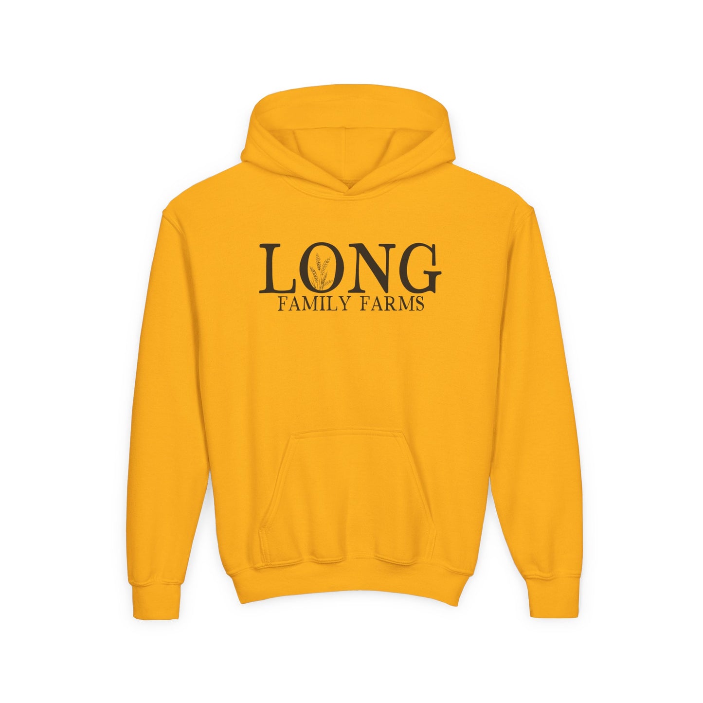 Tractor Print Hooded Sweatshirt (YOUTH)