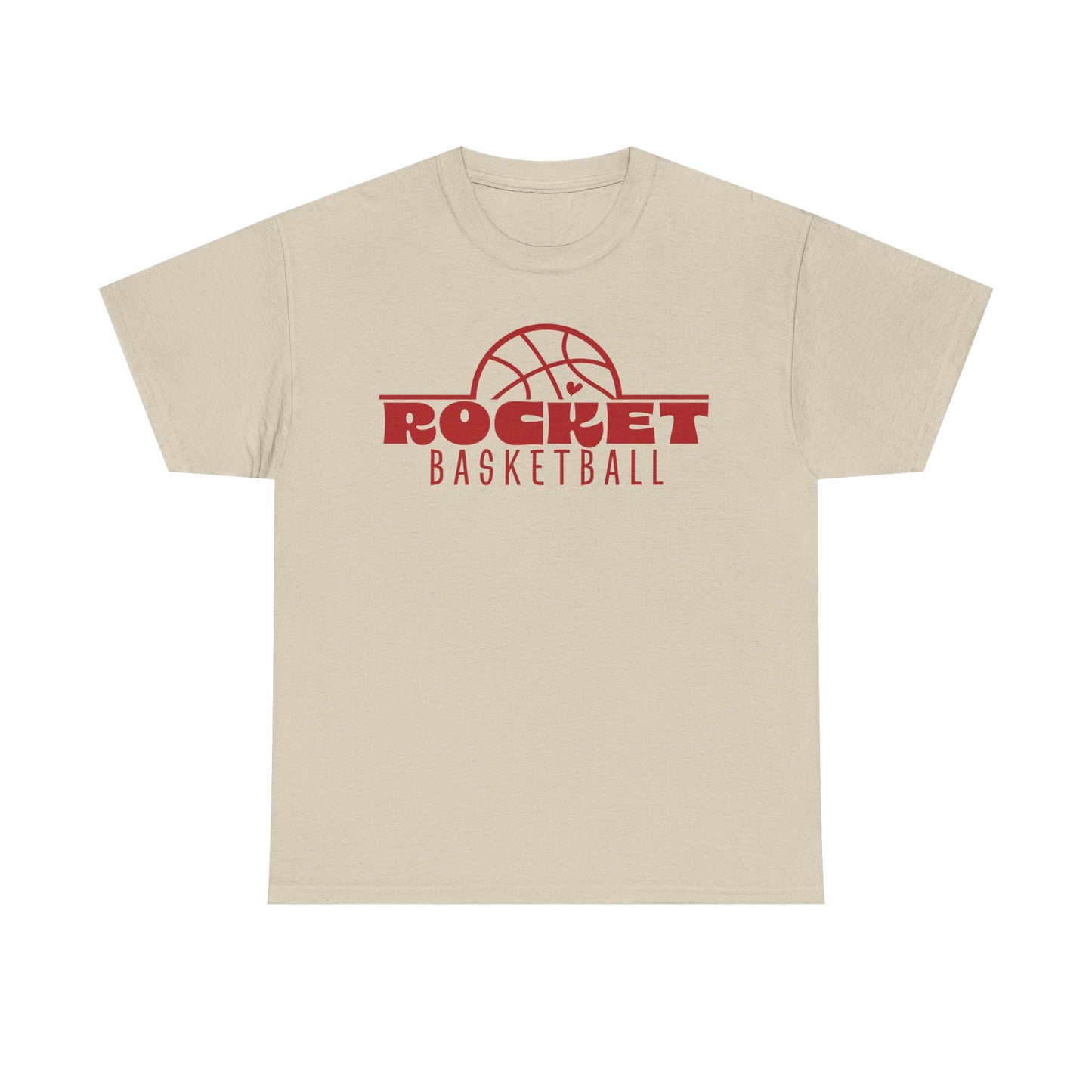 Pandora-Gilboa Rockets Basketball Heavy Cotton T-shirt