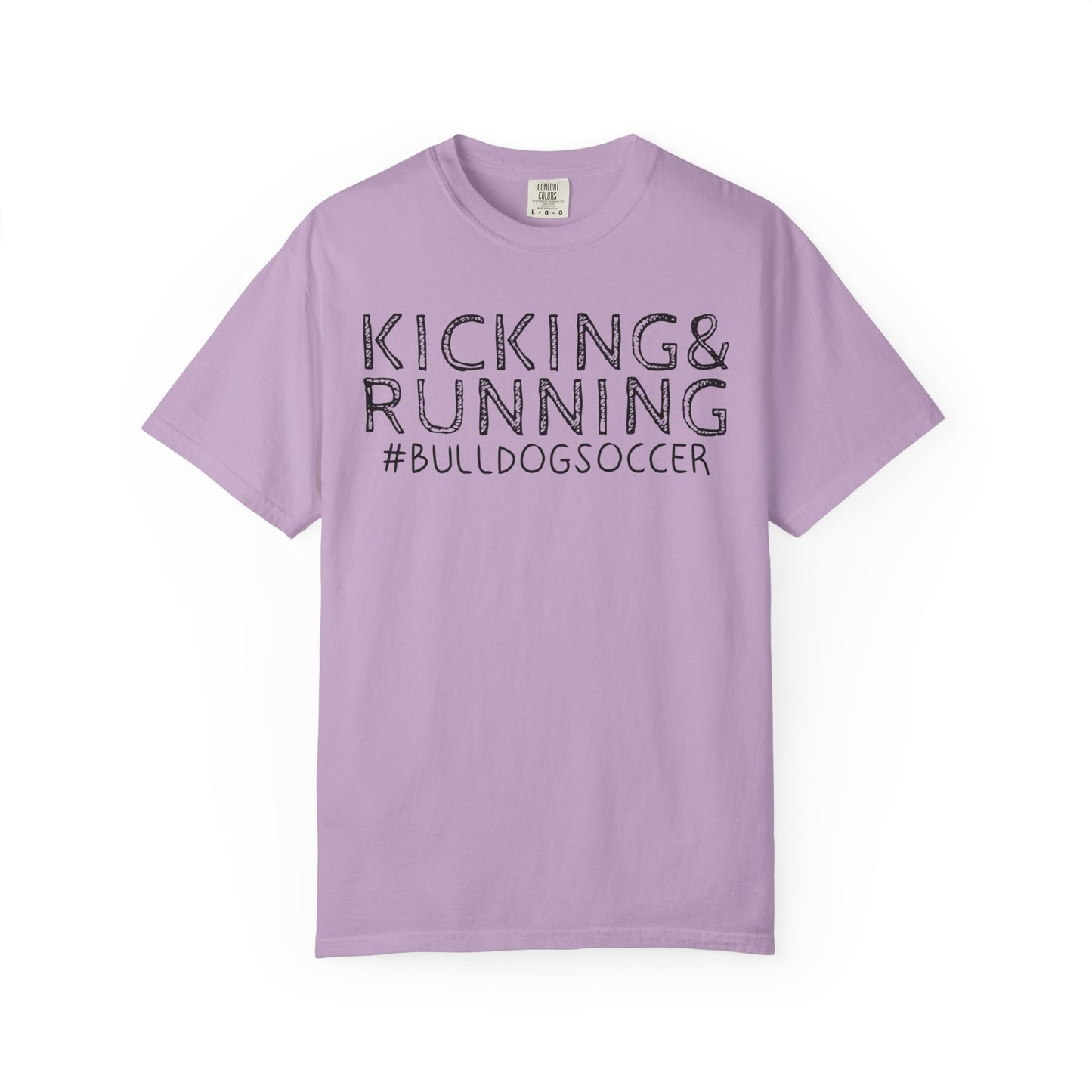 Ada Bulldogs Soccer Comfort Colors T-Shirt