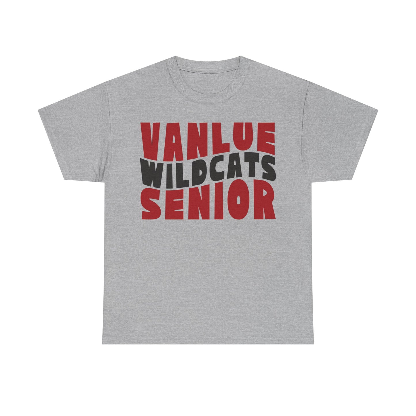 Vanlue Wildcats Senior Heavy Cotton T-shirt