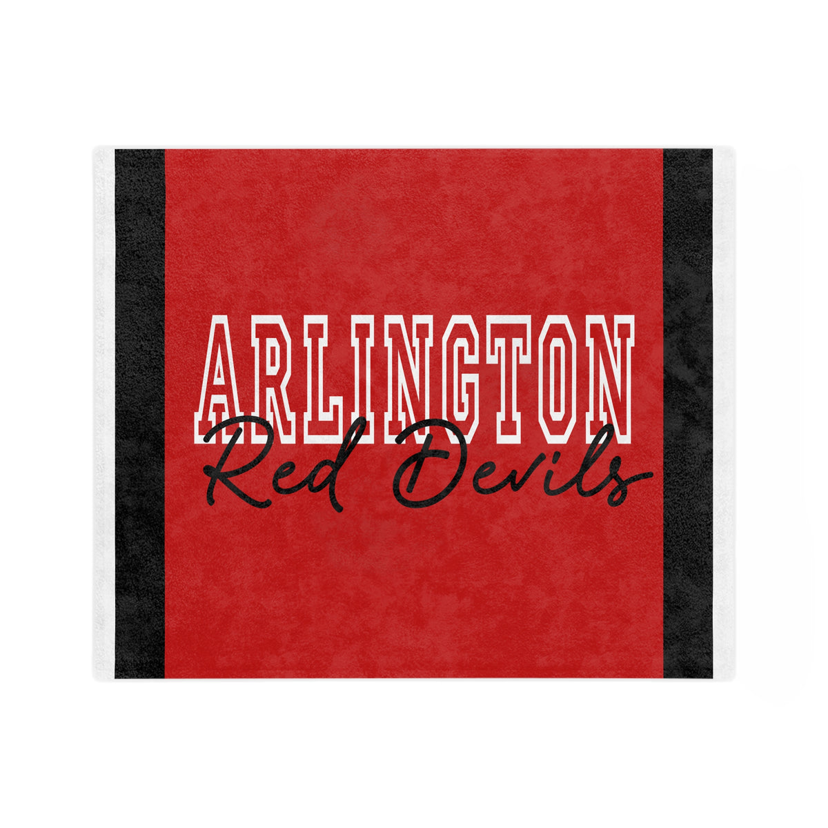 Arlington Red Devils Blanket
