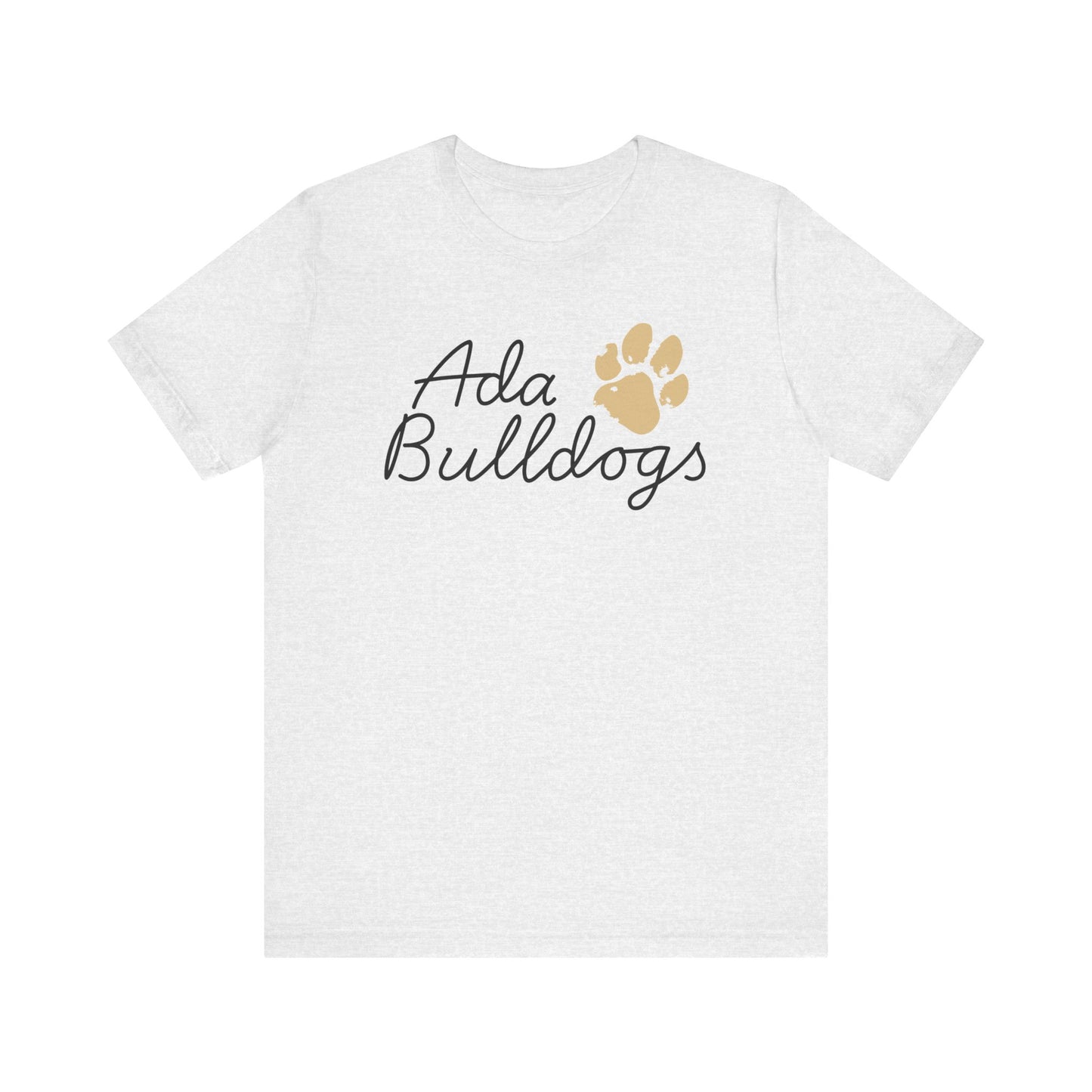 Ada Bulldog Paw Print T-Shirt
