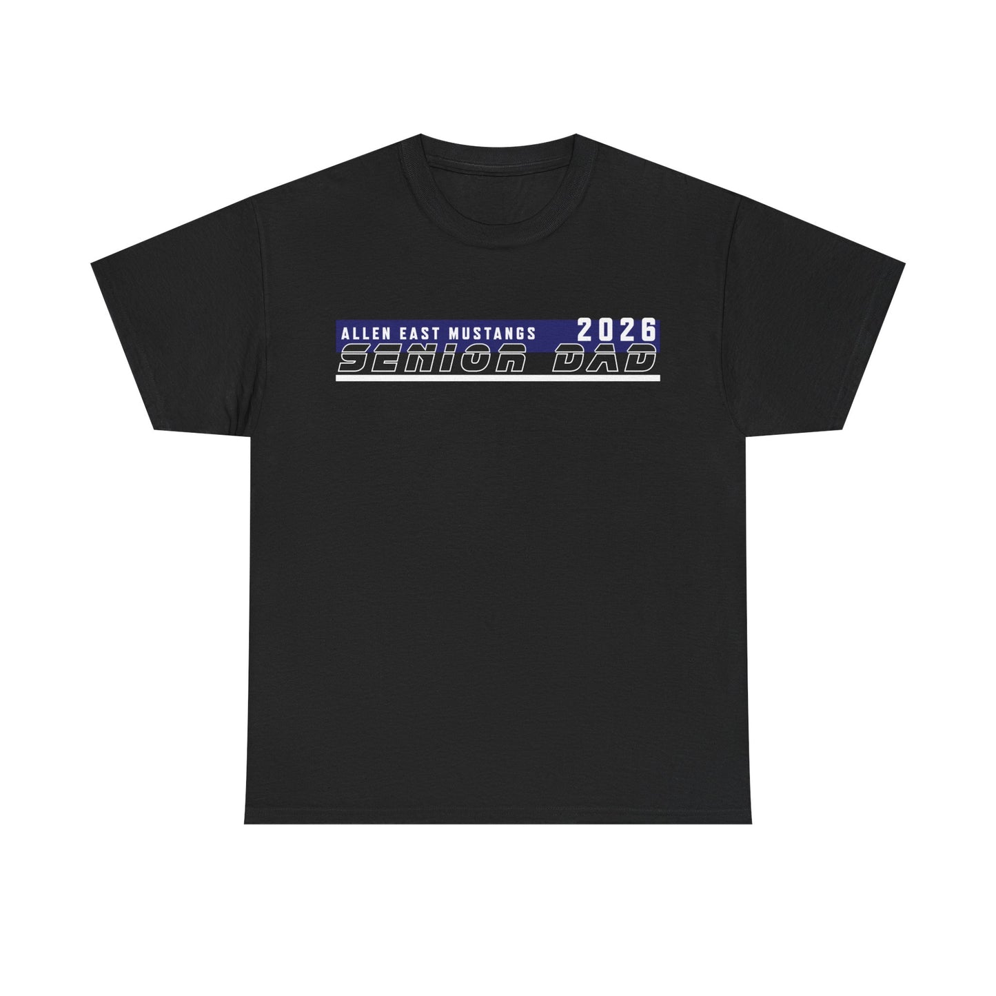 Allen East Mustangs 2026 Senior Dad Heavy Cotton T-shirt