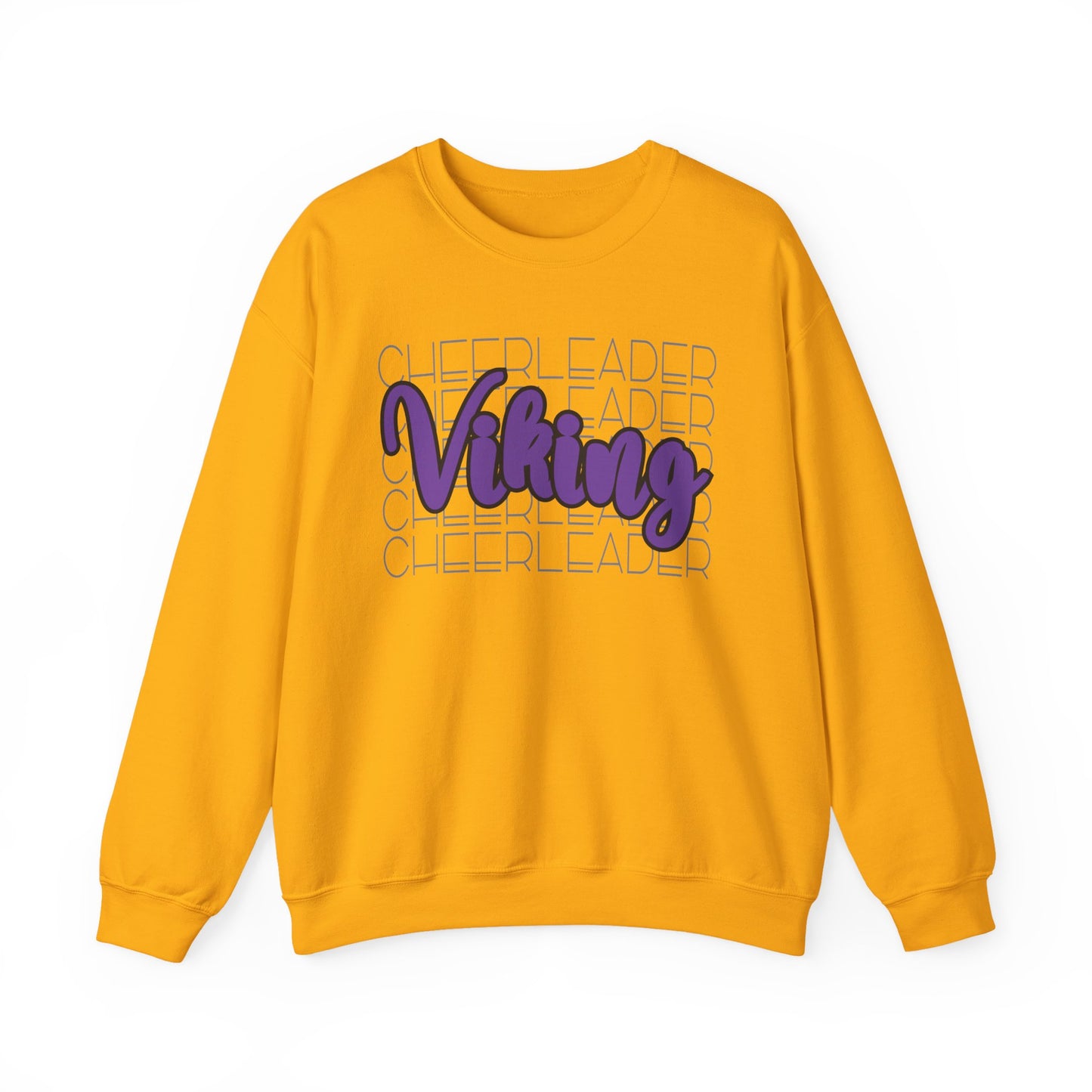 Leipsic Vikings Cheerleader Crewneck Sweatshirt
