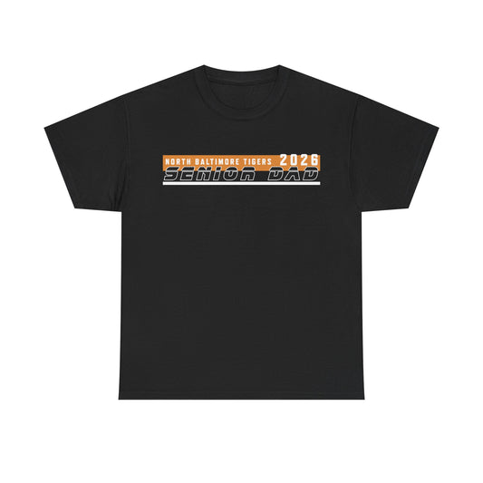 North Baltimore Tigers 2026 Senior Dad Heavy Cotton T-shirt