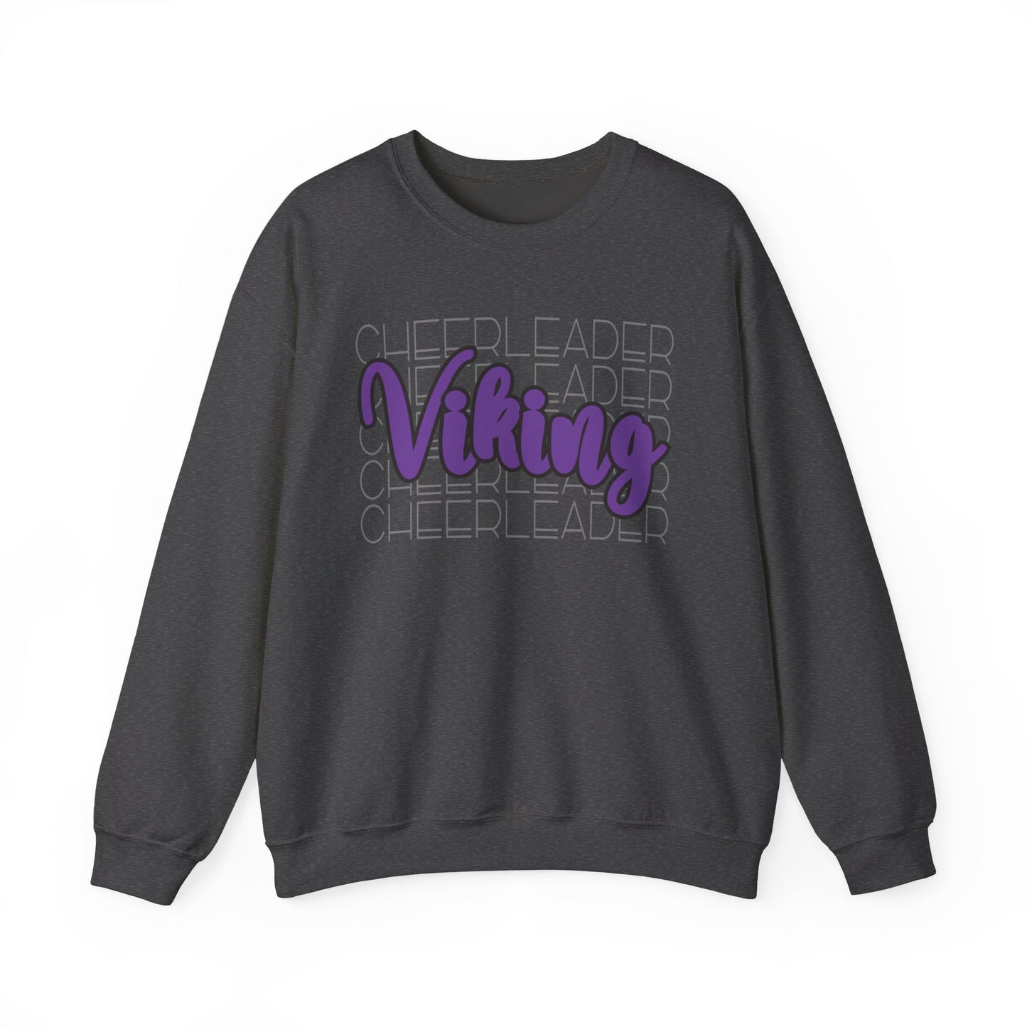 Leipsic Vikings Cheerleader Crewneck Sweatshirt