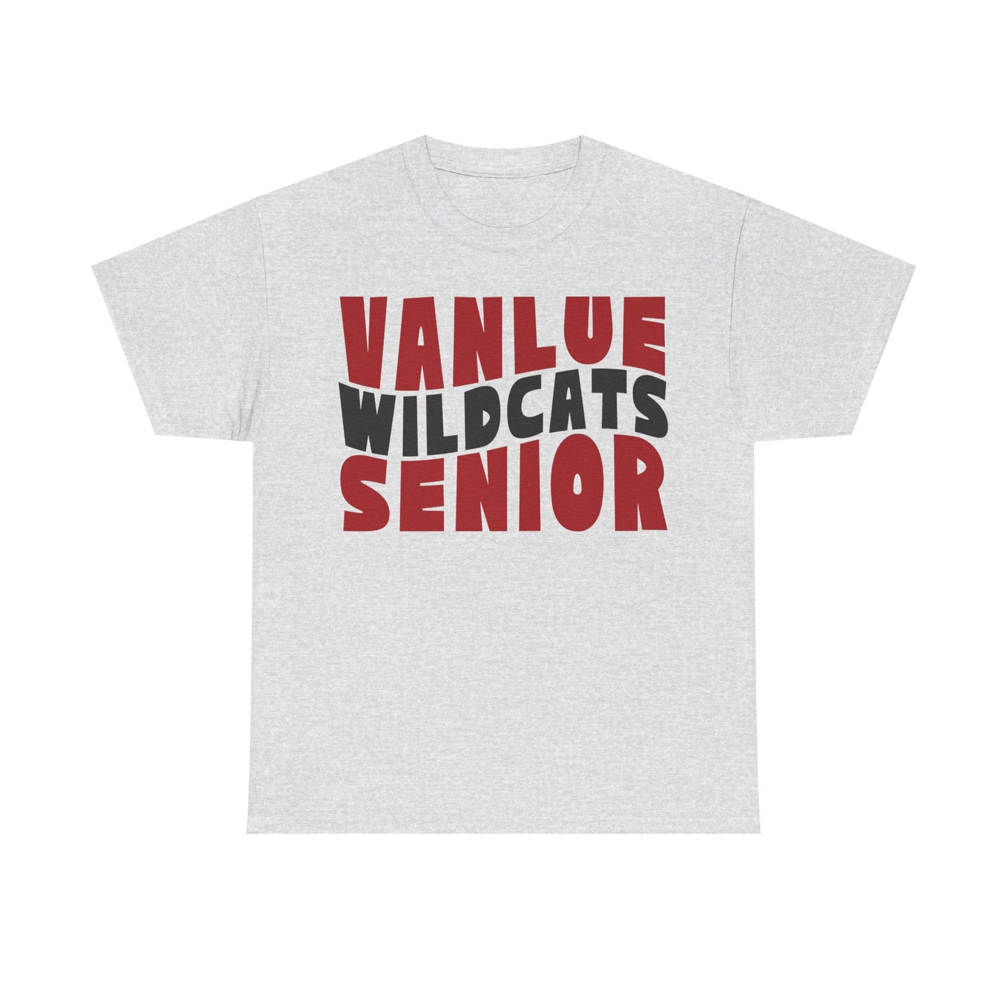 Vanlue Wildcats Senior Heavy Cotton T-shirt