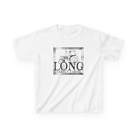 Tractor Print Heavy Cotton T-Shirt (YOUTH)