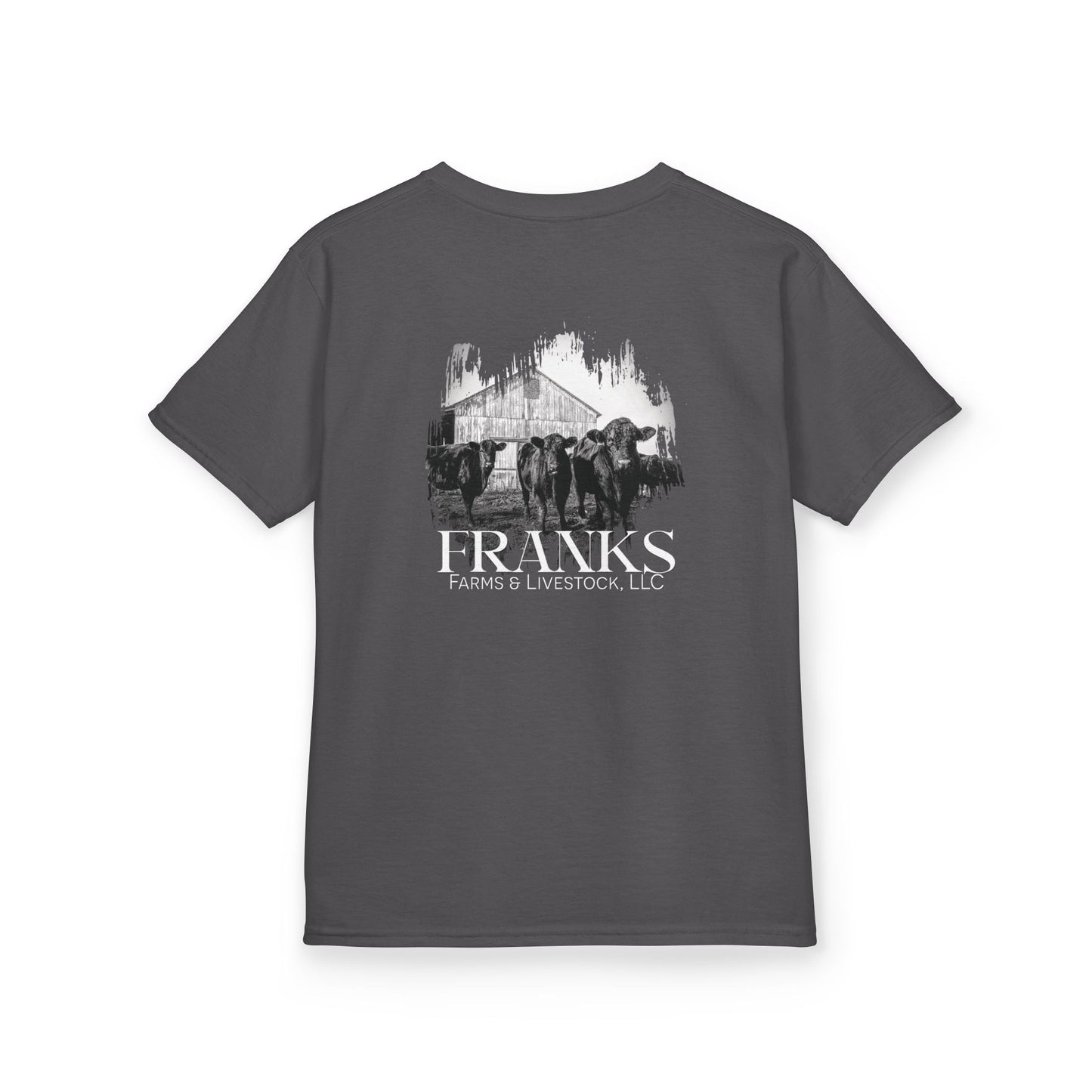 Front and Back Heavy Cotton T-Shirt (YOUTH)