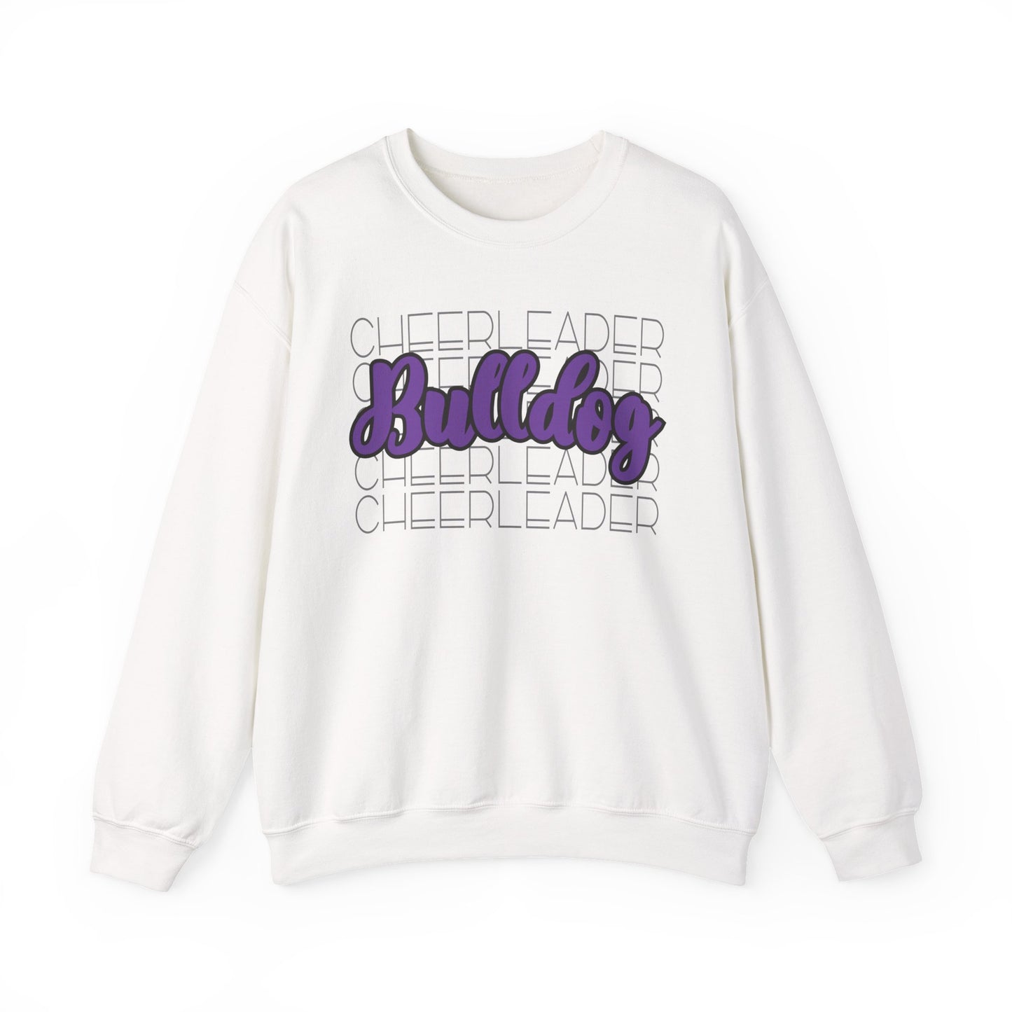 Ada Bulldogs Cheerleader Crewneck Sweatshirt