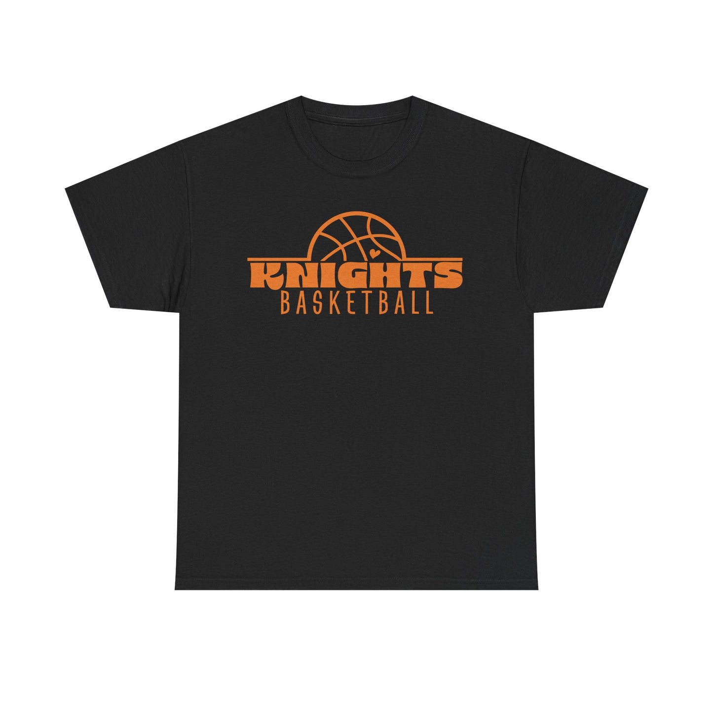Van Buren Black Knights Basketball Heavy Cotton T-shirt