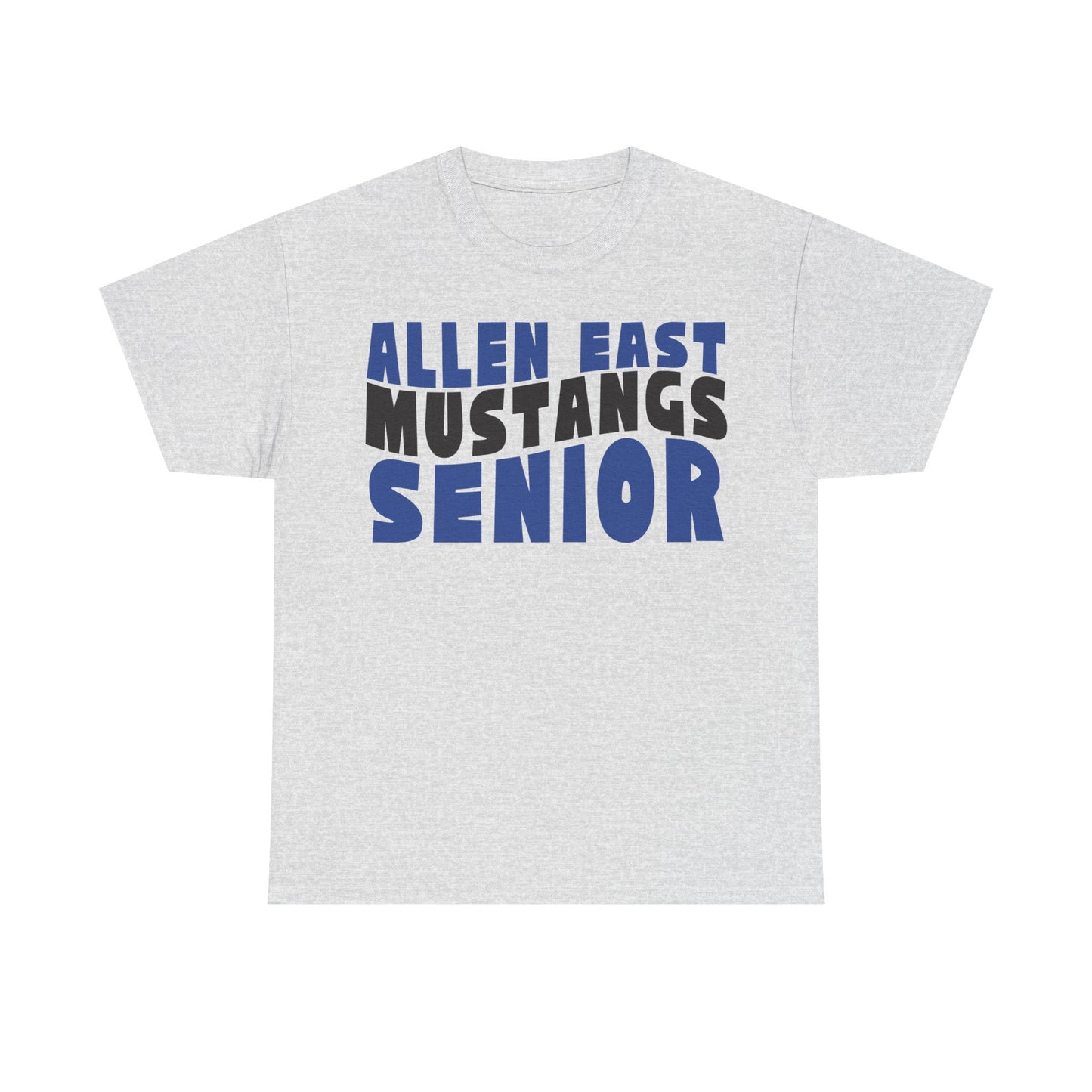 Allen East Mustangs Senior Heavy Cotton T-shirt