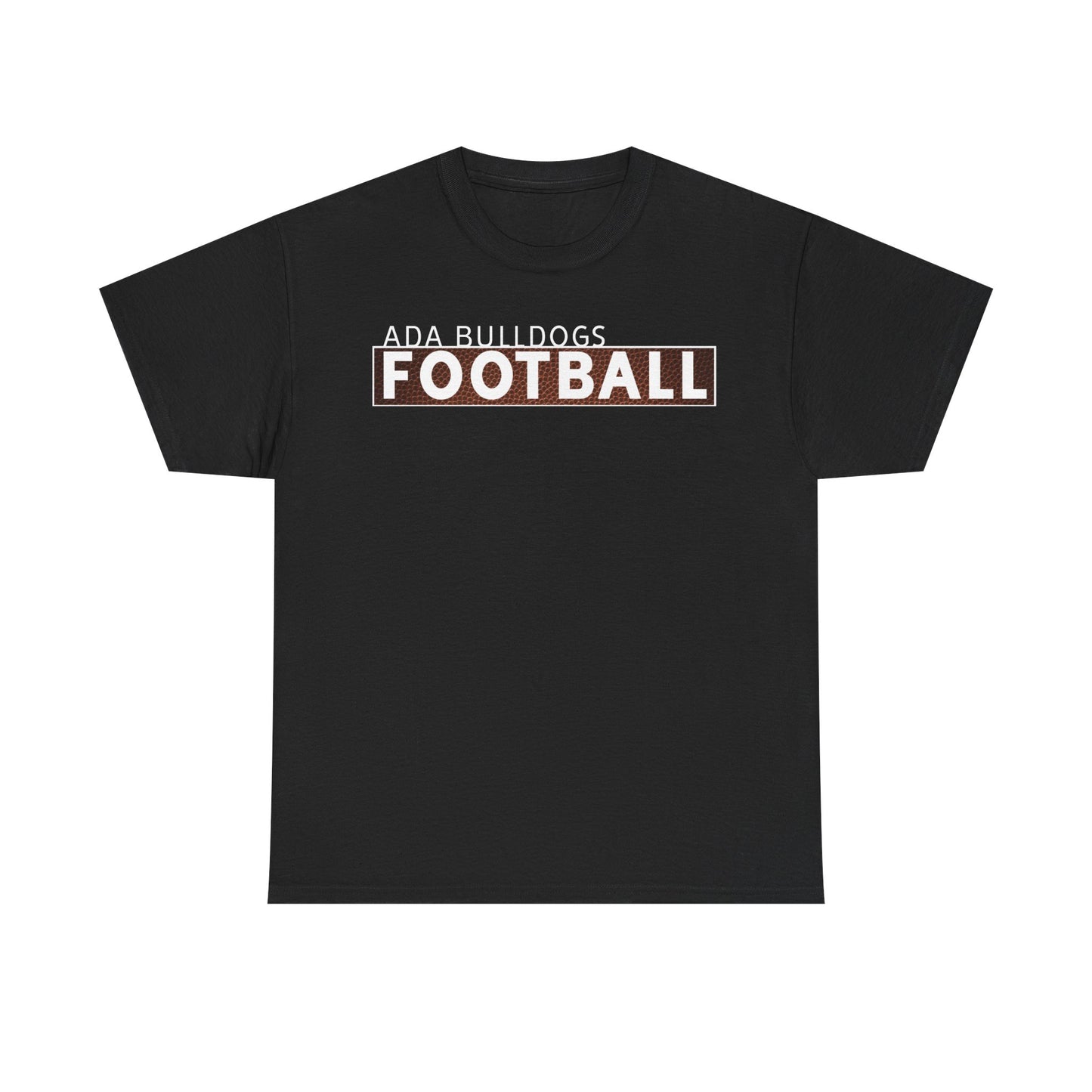 Ada Bulldogs Football Heavy Cotton T-shirt