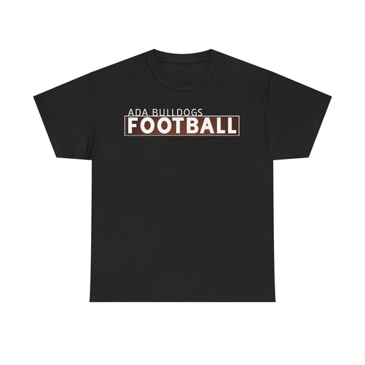 Ada Bulldogs Football Heavy Cotton T-shirt