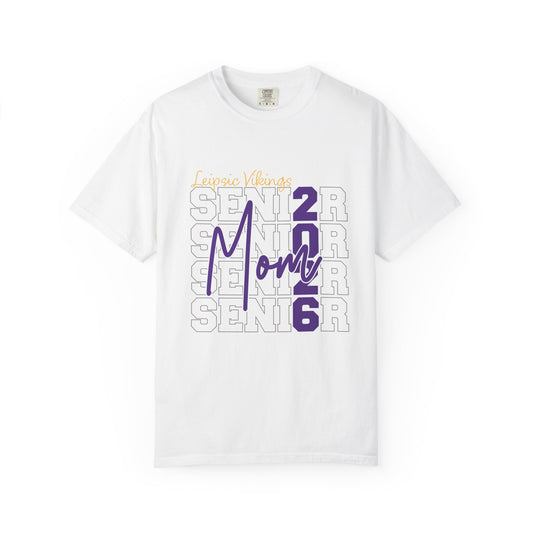 Leipsic Vikings Senior Mom 2026 Comfort Colors T-Shirt