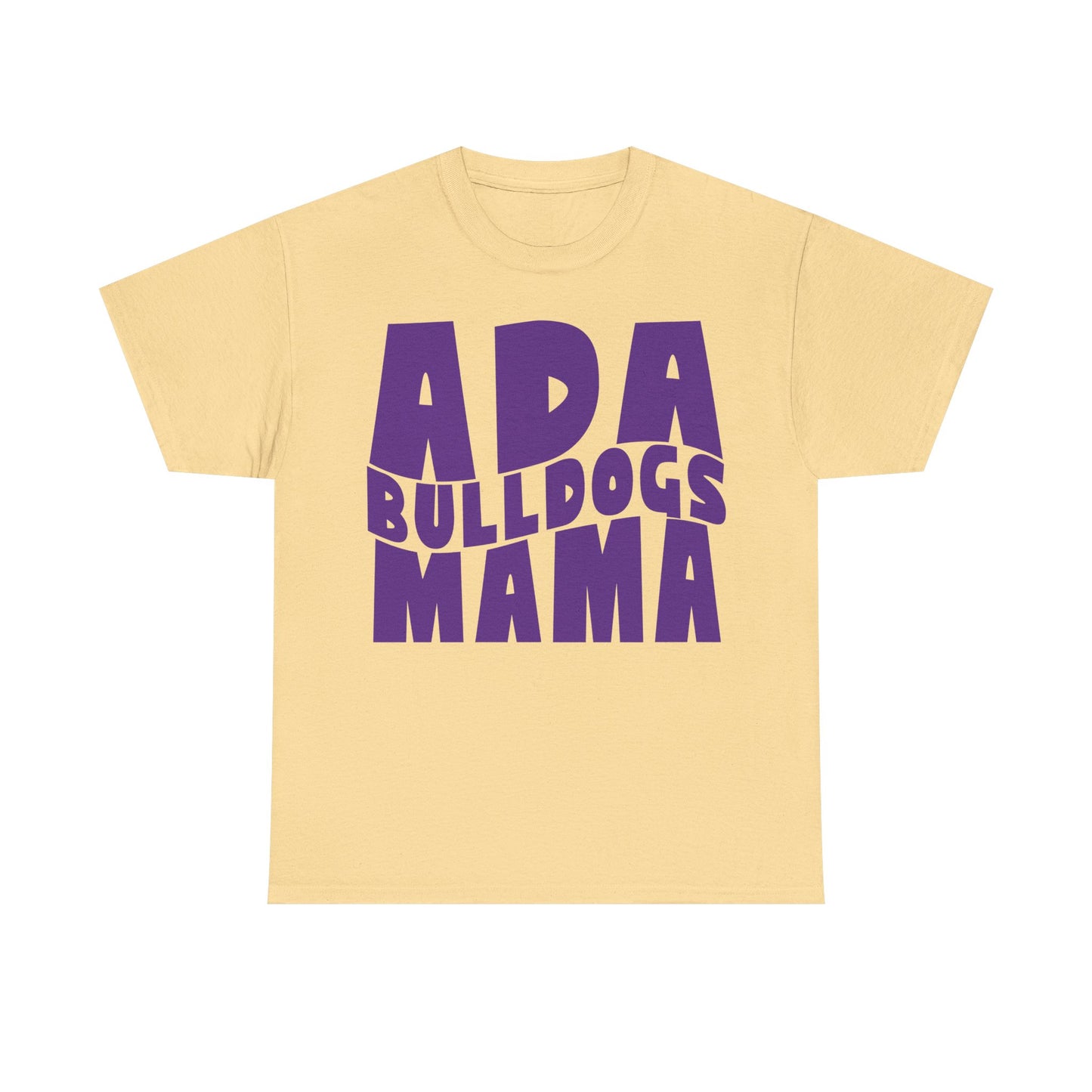Ada Bulldogs Mama Heavy Cotton T-shirt